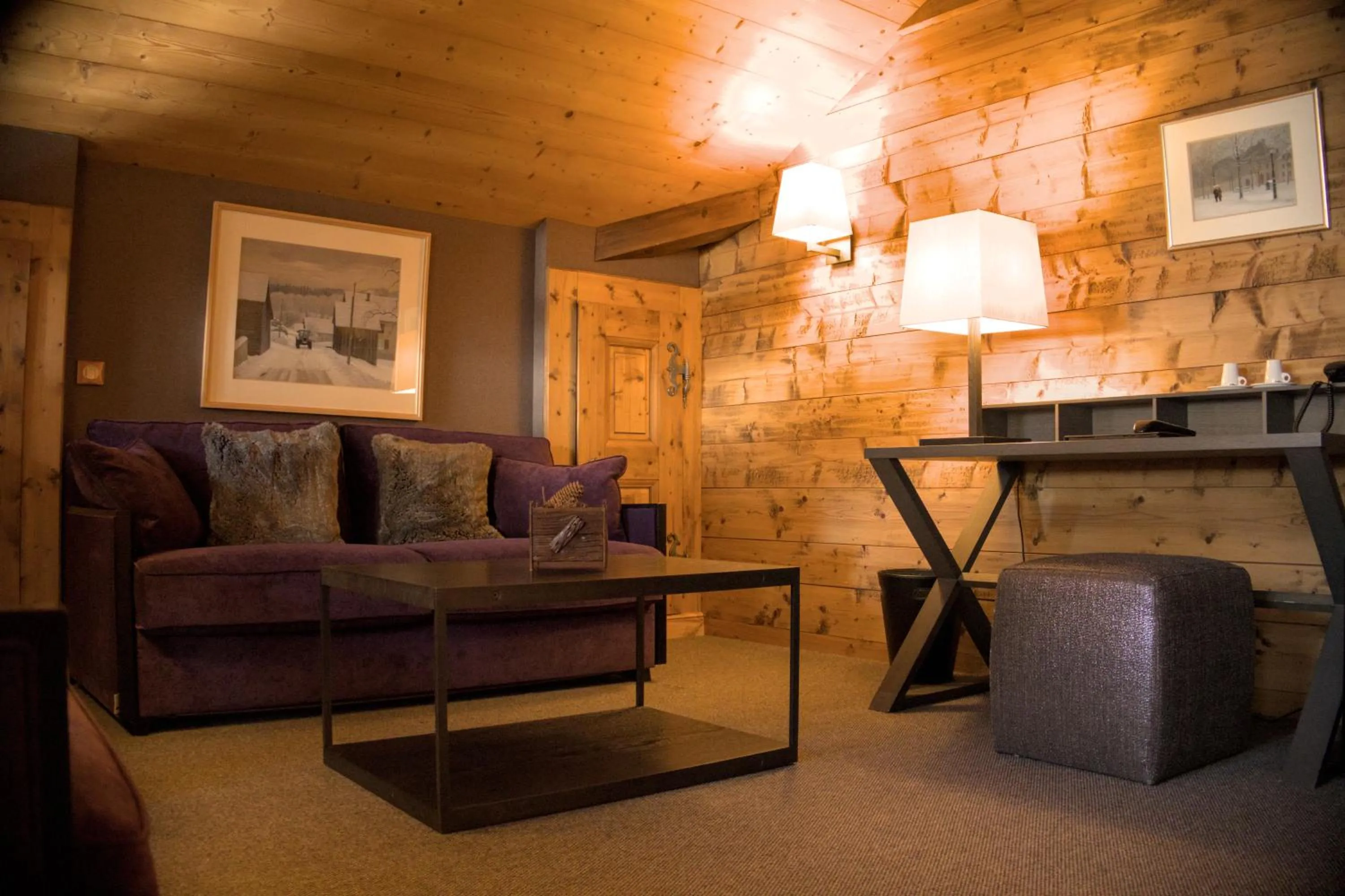 Living room in Hotel Le Samoyede