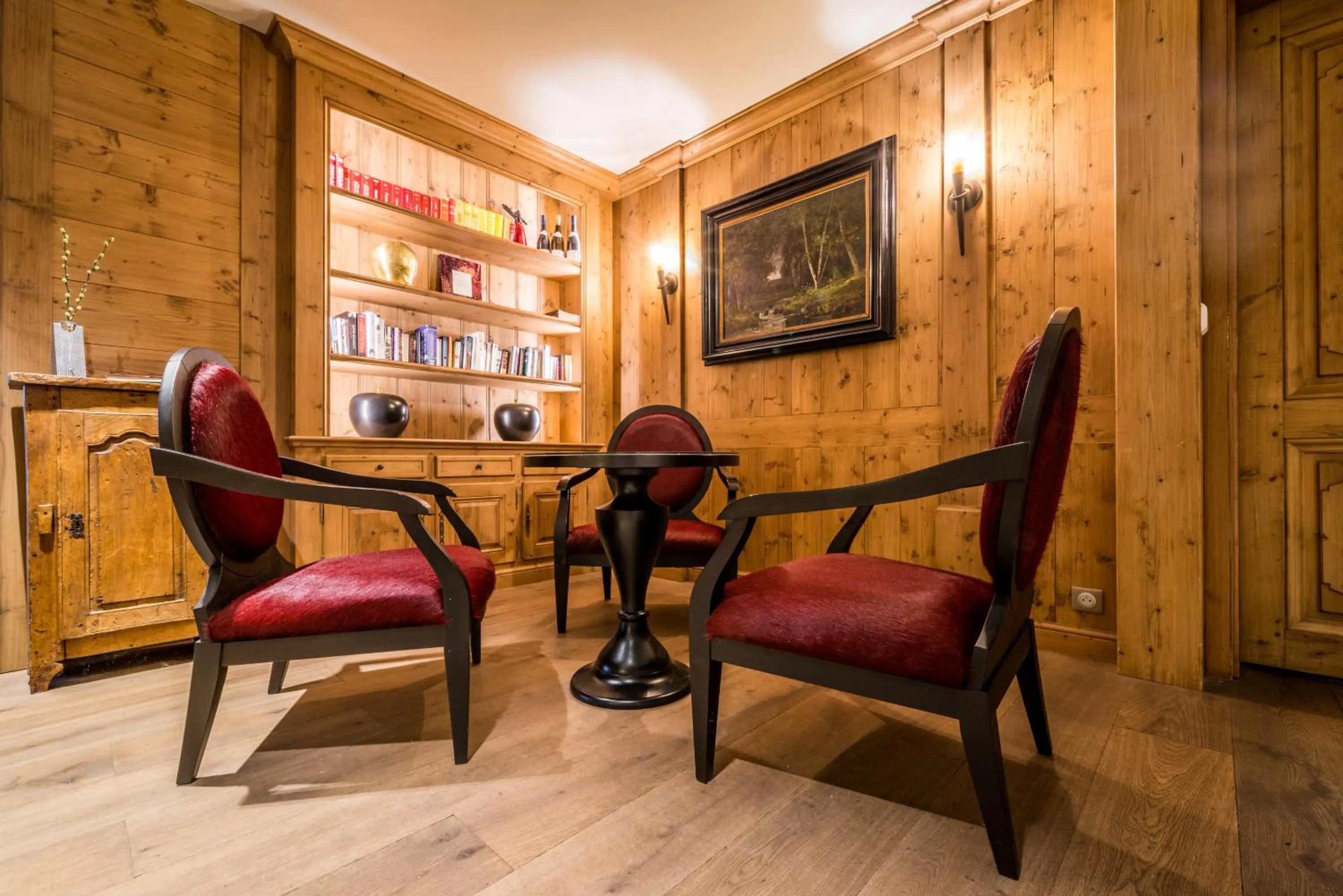 Lounge or bar in Hotel Le Samoyede