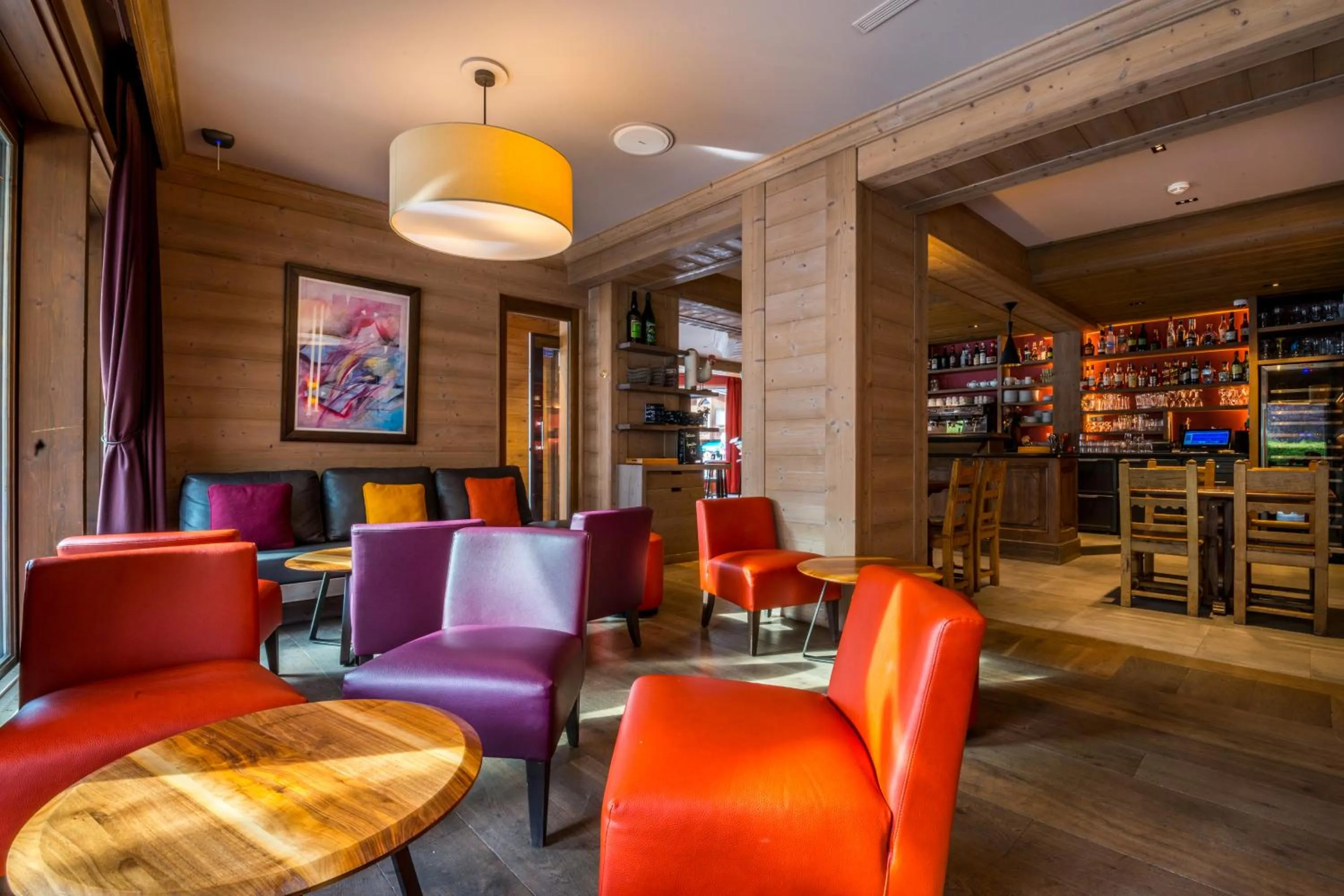 Lounge or bar in Hotel Le Samoyede