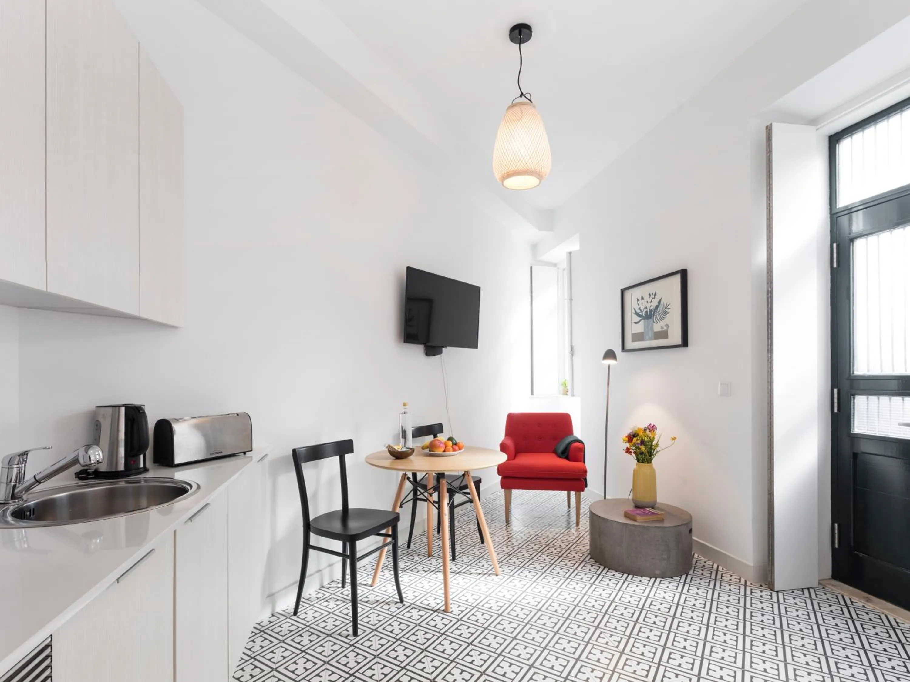 Kitchen or kitchenette in Lisbon Serviced Apartments - Castelo S. Jorge