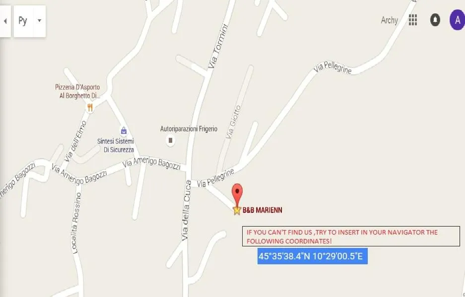 Property building in B&B Marienn