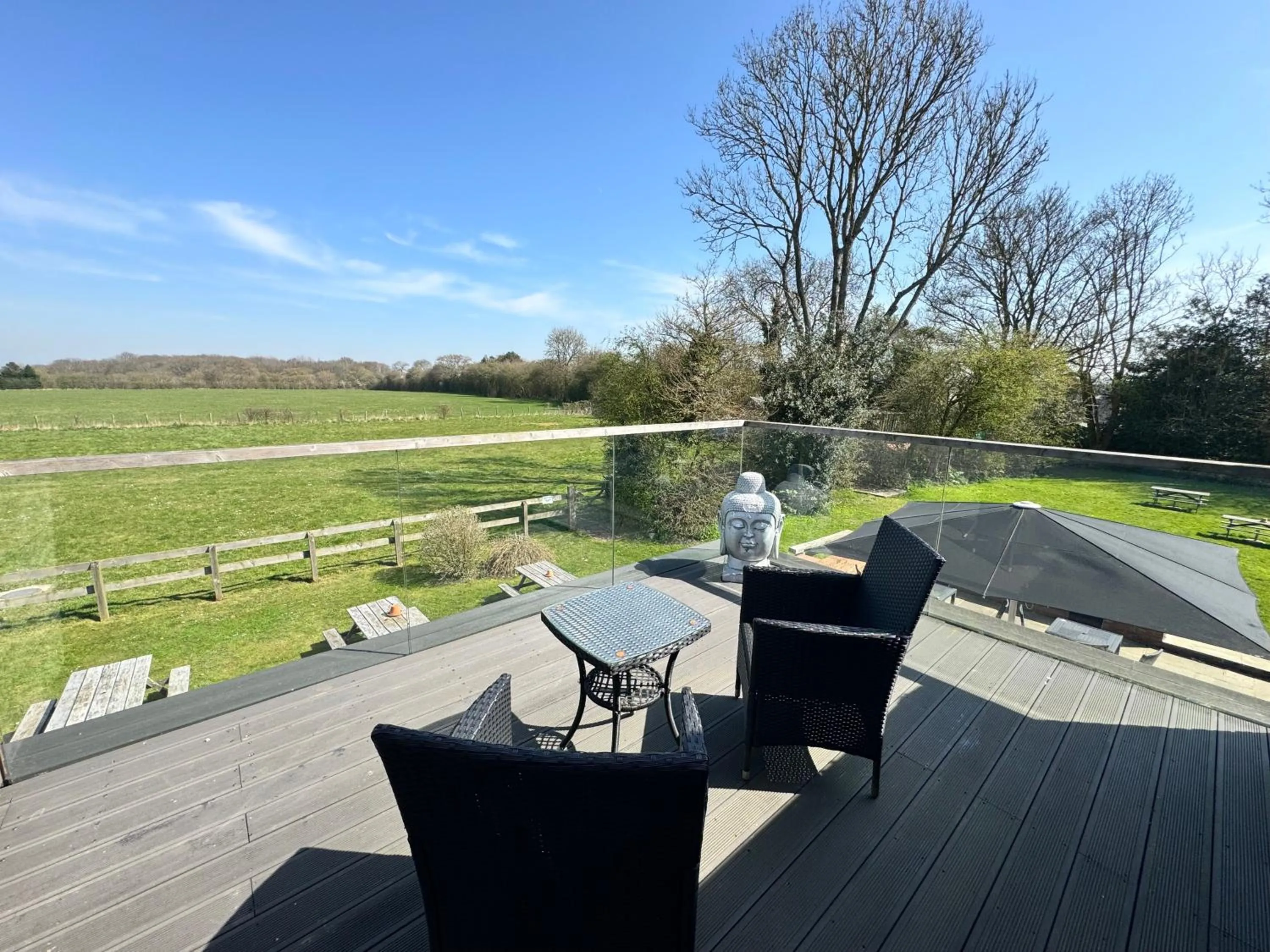 Balcony/Terrace in The Bowl Inn