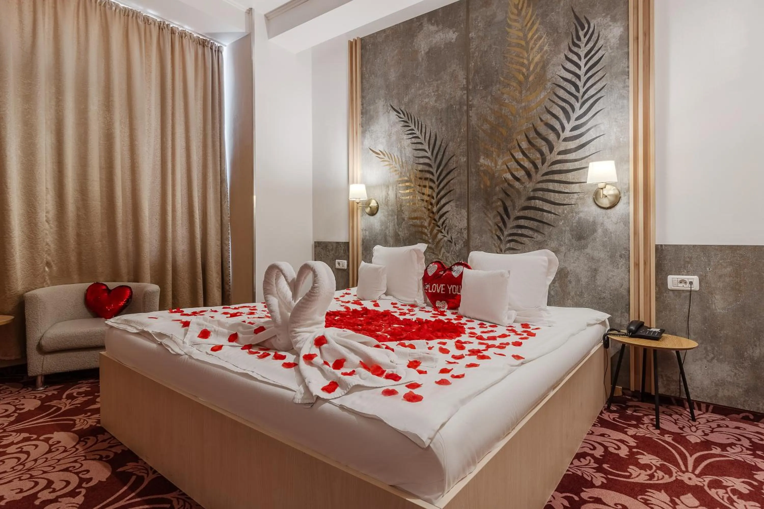 Bed in Hotel Nevis Wellness & SPA