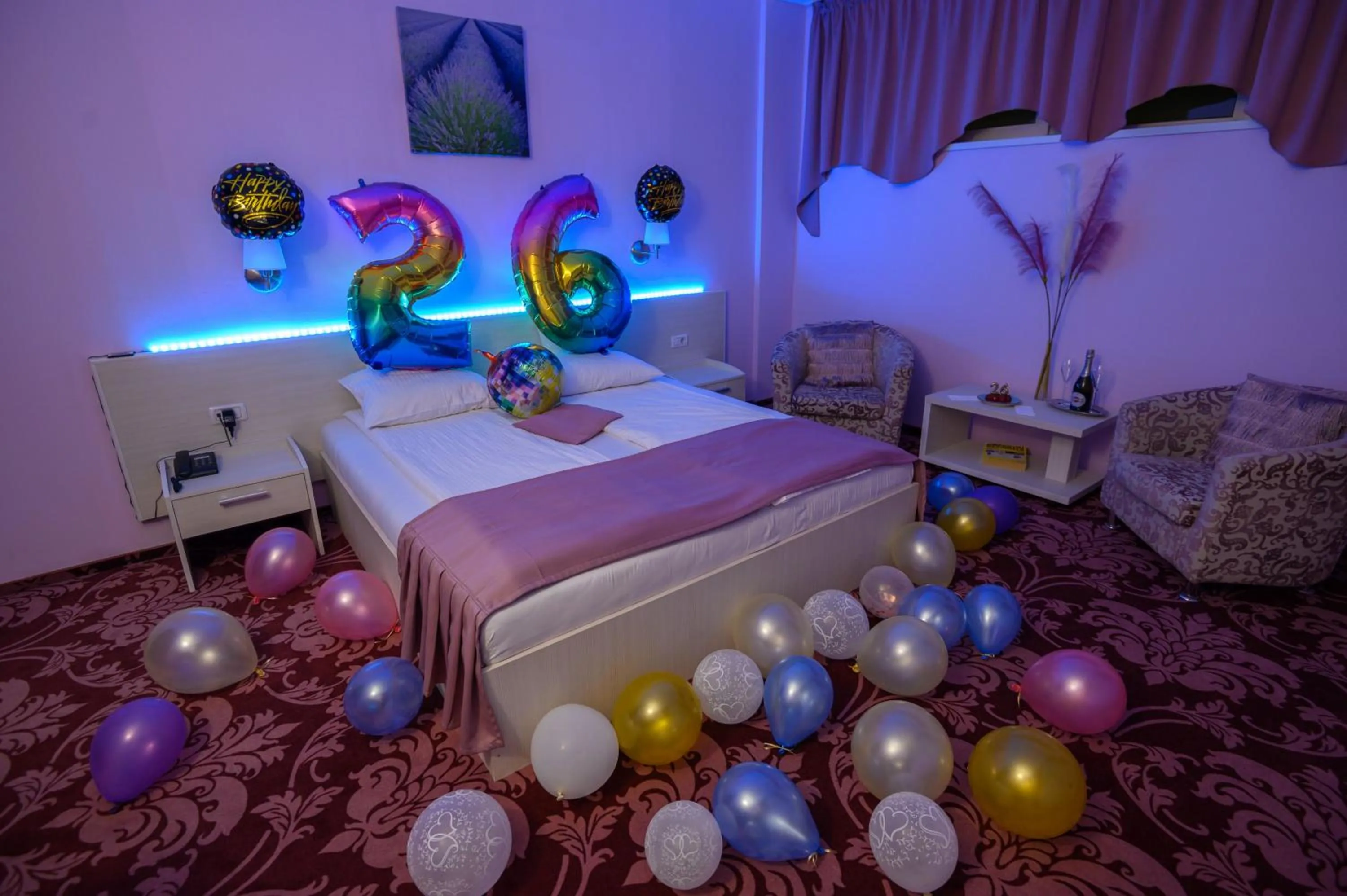 Decorative detail, Bed in Hotel Nevis Wellness & SPA