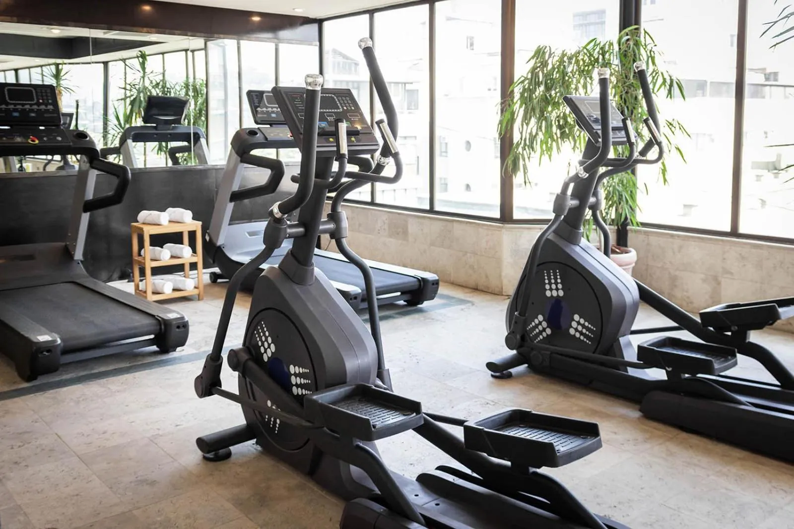 Fitness centre/facilities in Hotel Fundador