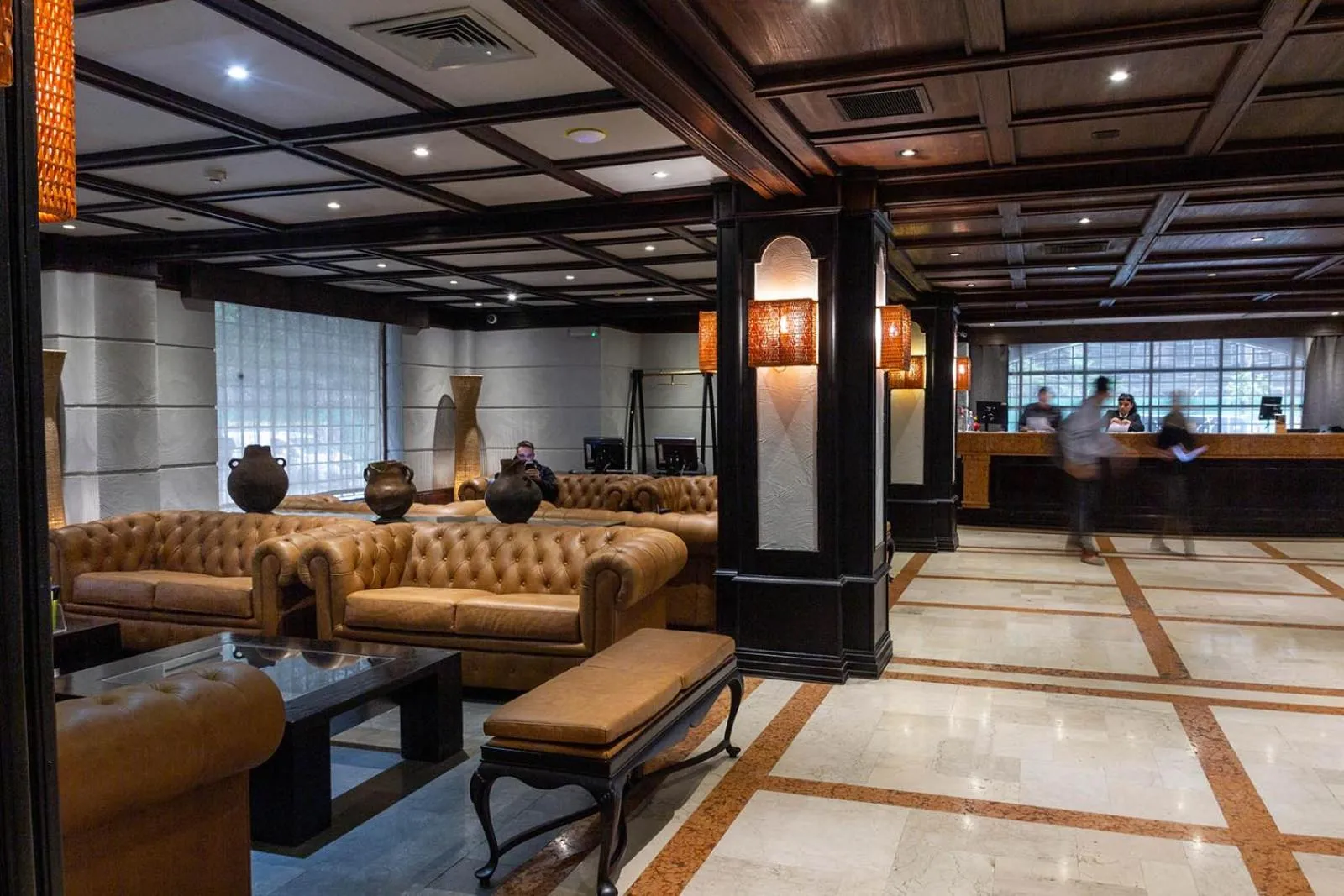 Lobby or reception in Hotel Fundador