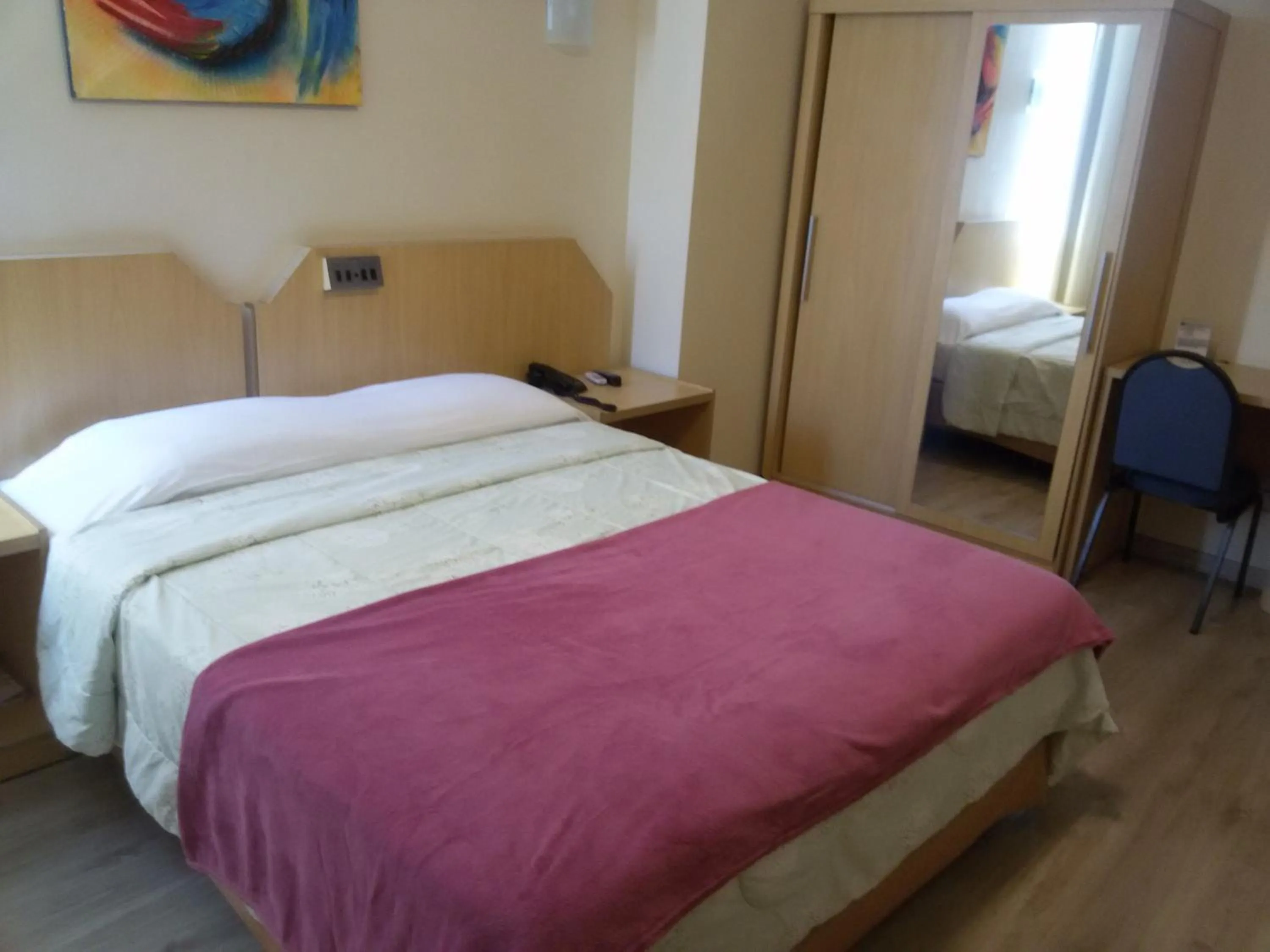 Bed in Airam Brasília Hotel