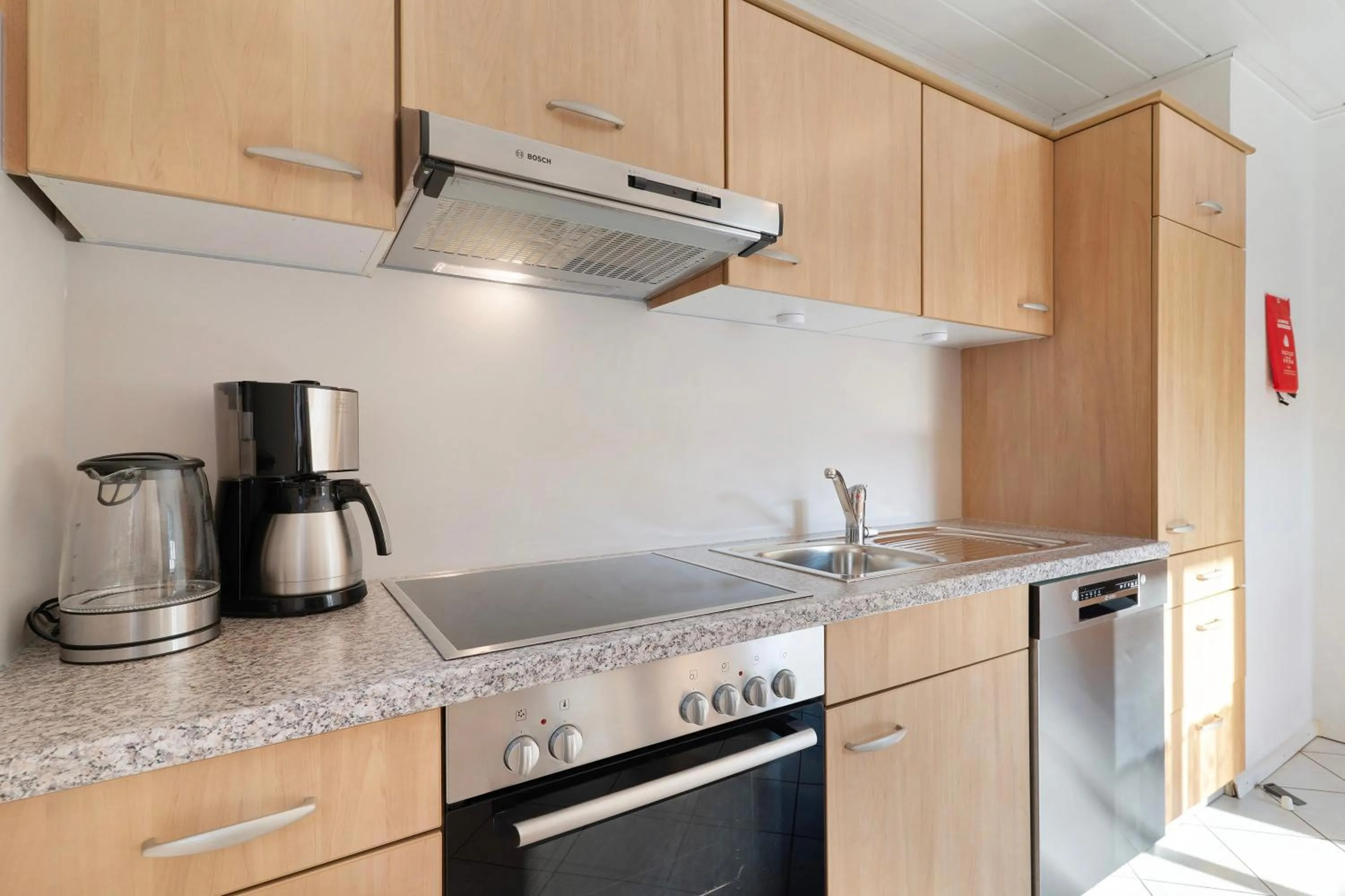 Kitchen or kitchenette in Ferienhof Benz
