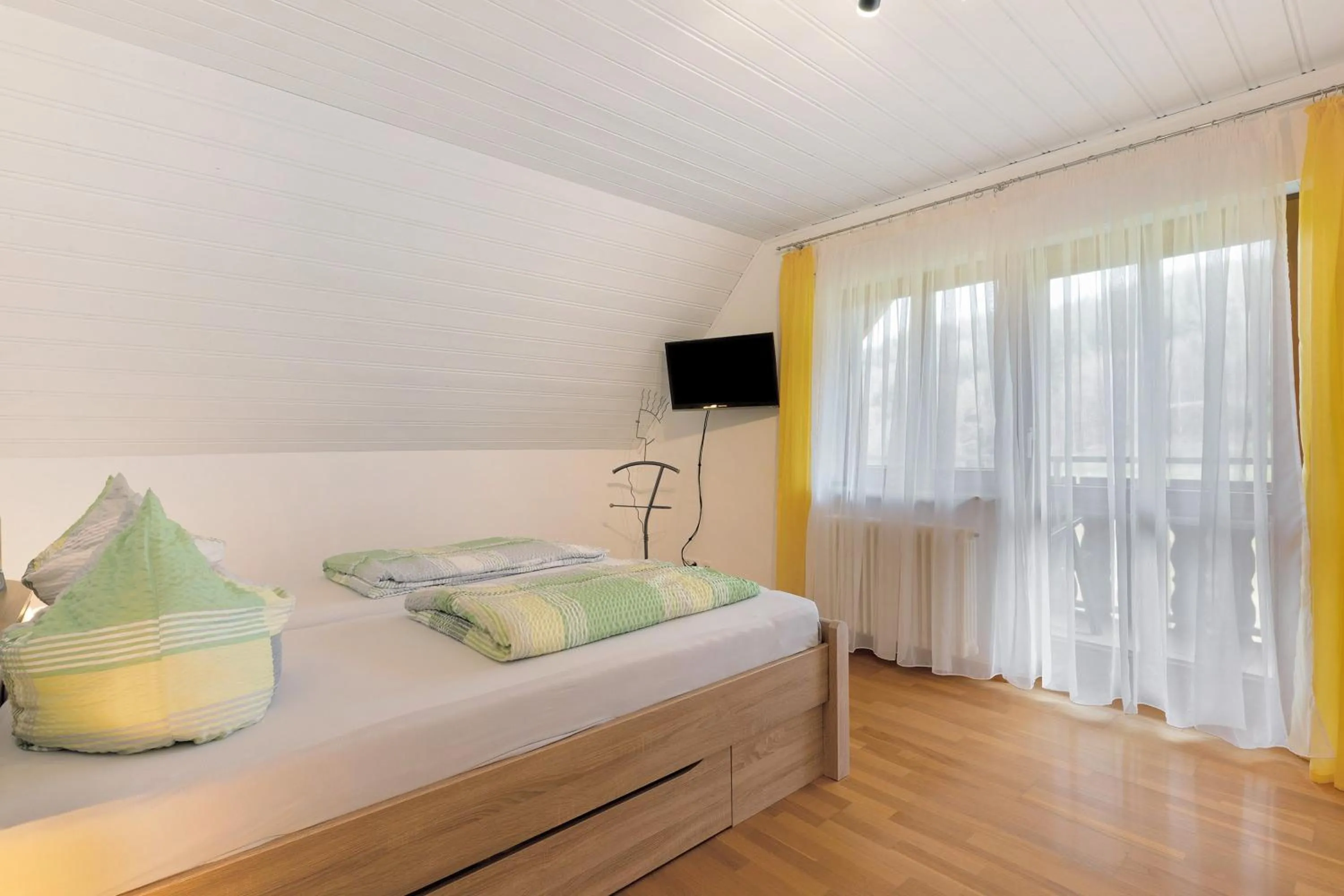 Living room, Bed in Ferienhof Benz
