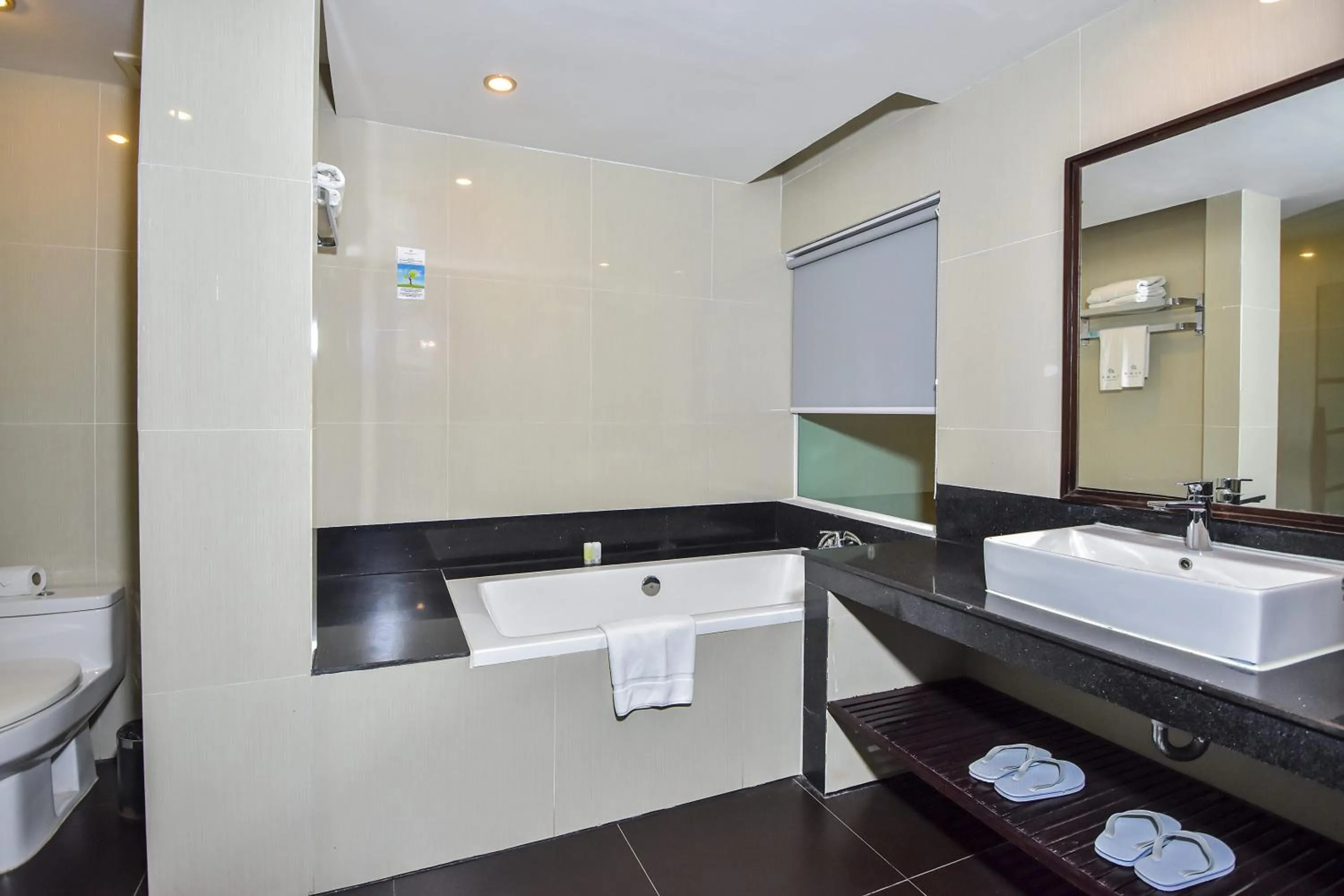 Toilet in Independence Hotel Resort & Spa