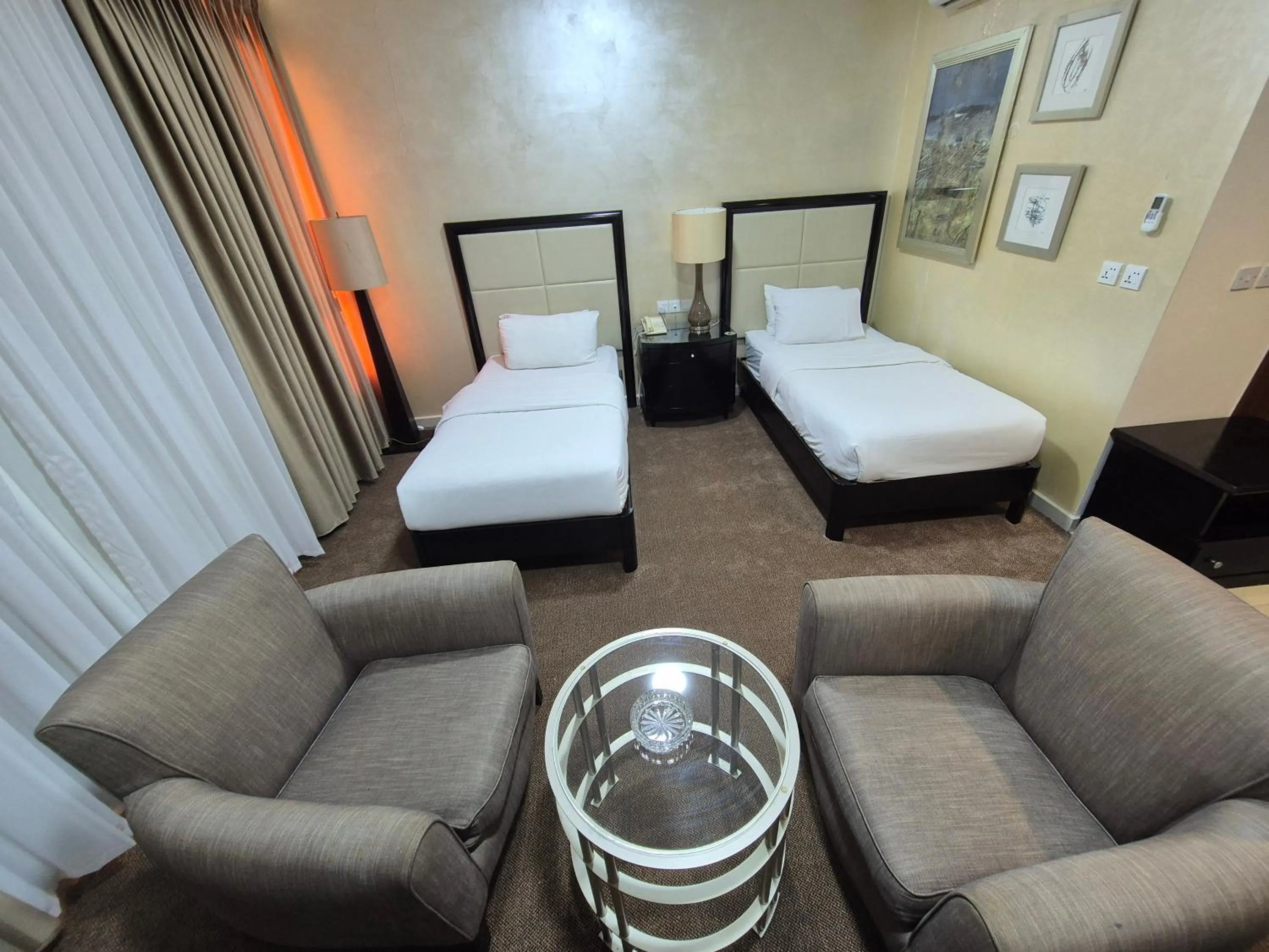 Bed in Le Vendome Hotel