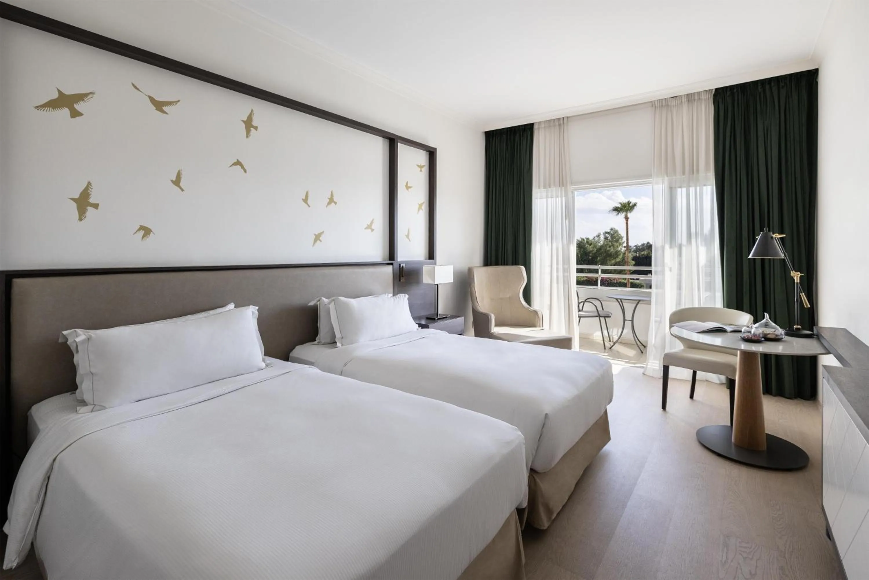 Bed in Hilton Nicosia