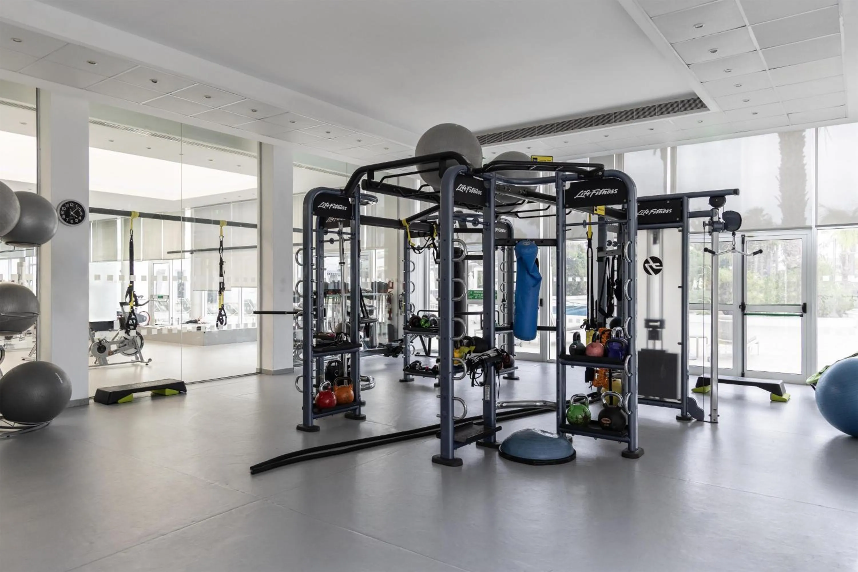 Fitness centre/facilities in Hilton Nicosia