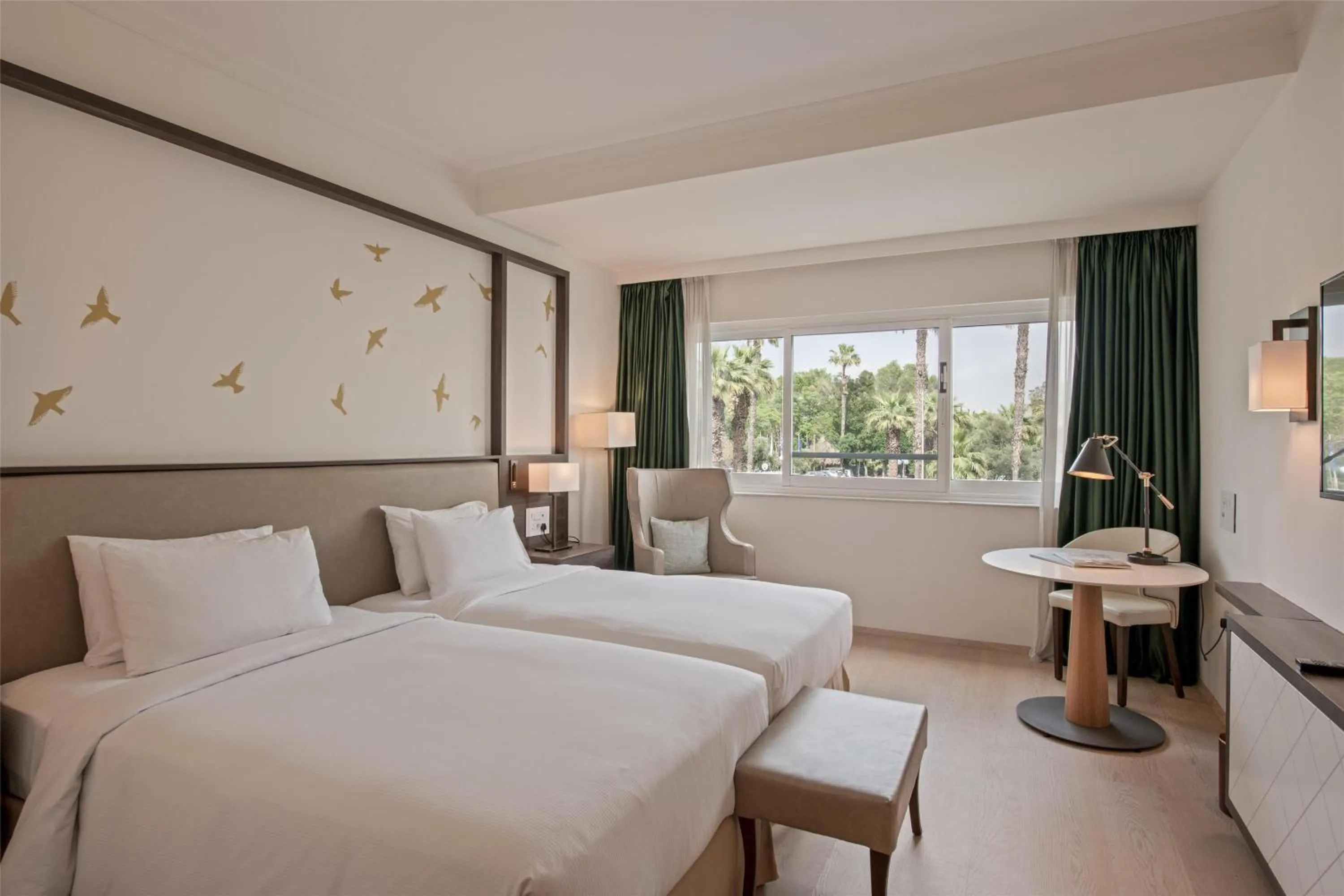 Bed in Hilton Nicosia