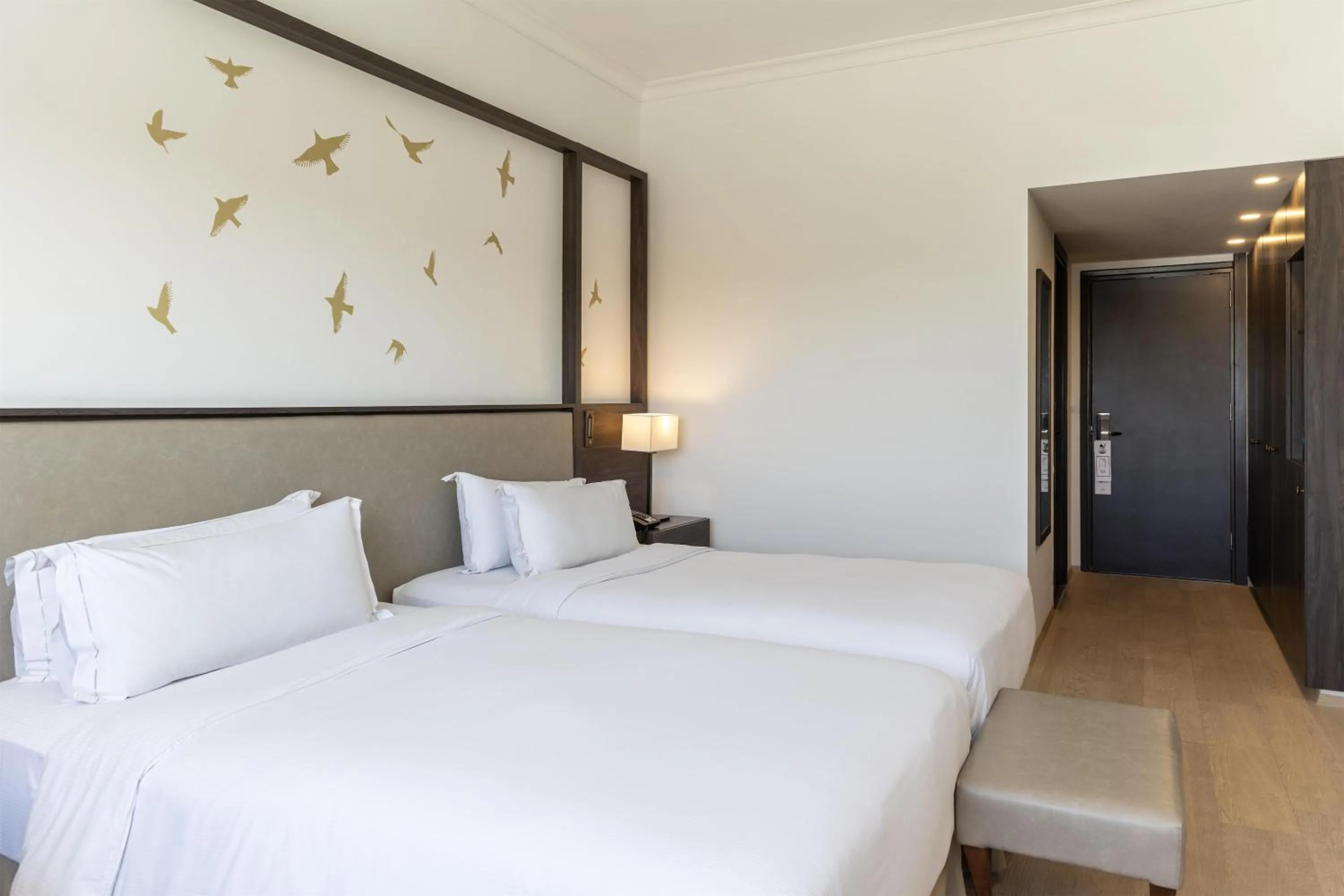 Bed in Hilton Nicosia