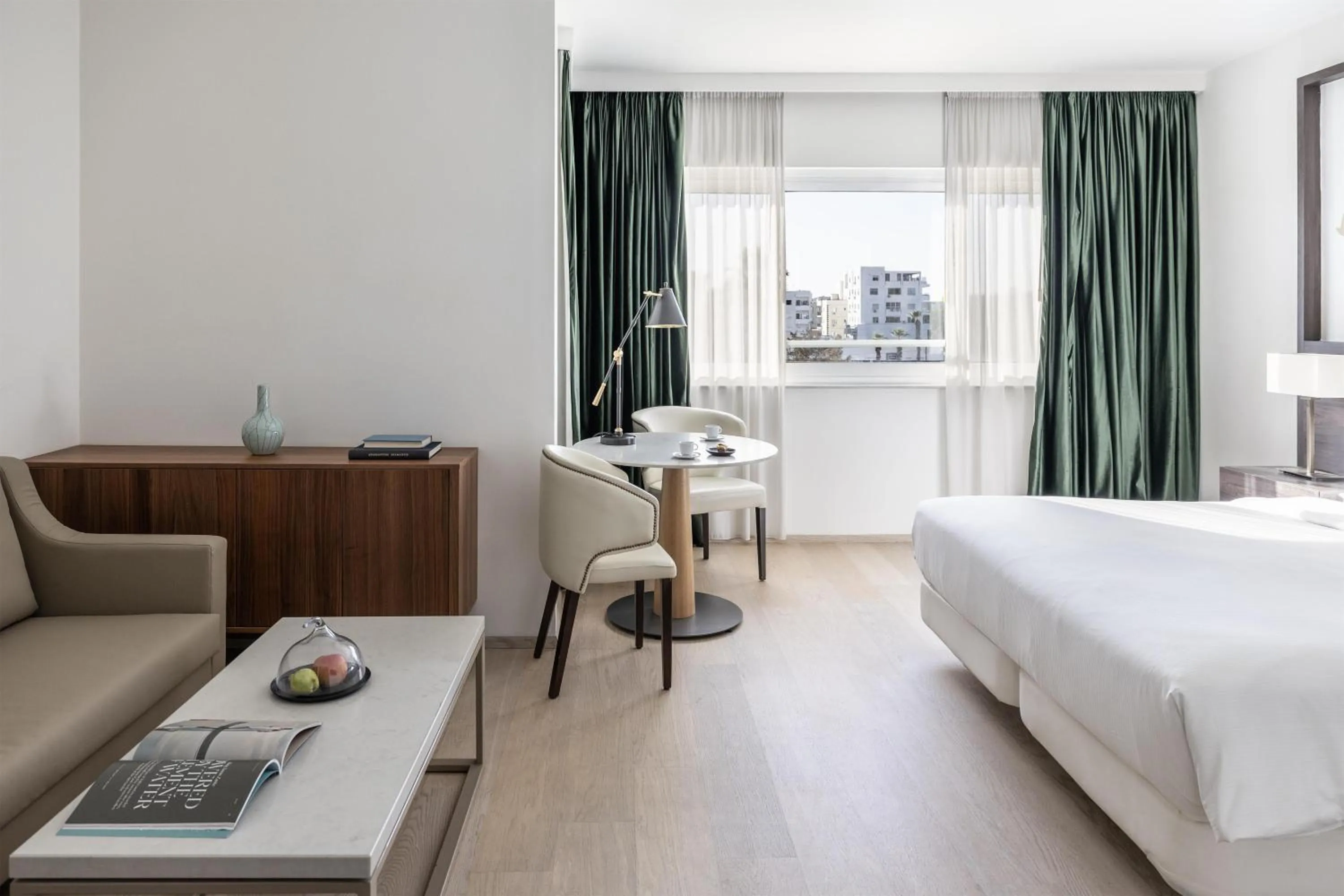 Bed in Hilton Nicosia