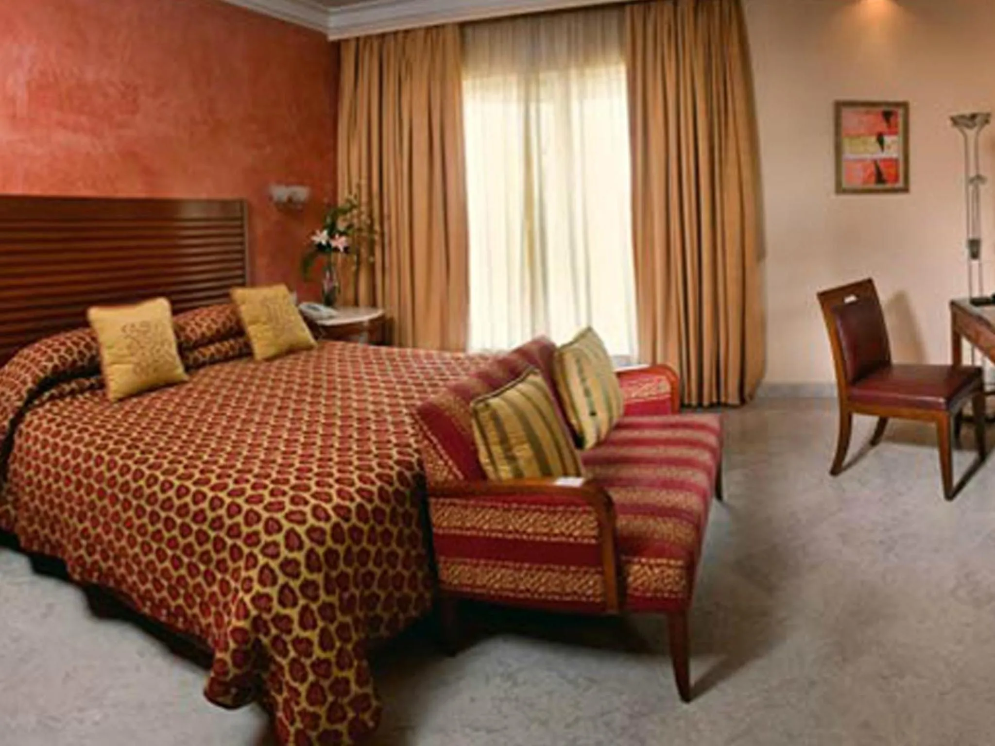 Photo of the whole room, Bed in The Lalit Mumbai