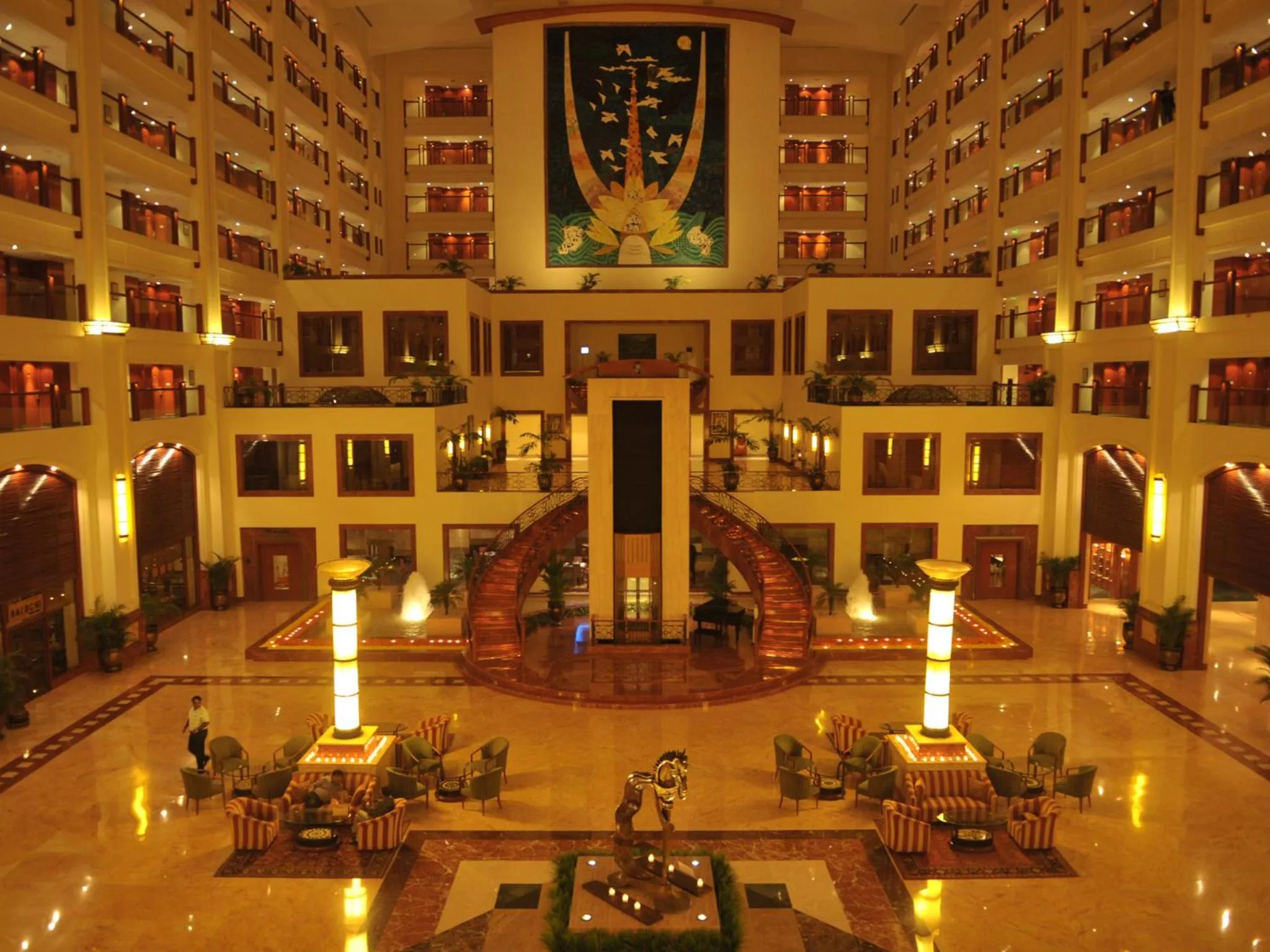 Lobby or reception in The Lalit Mumbai