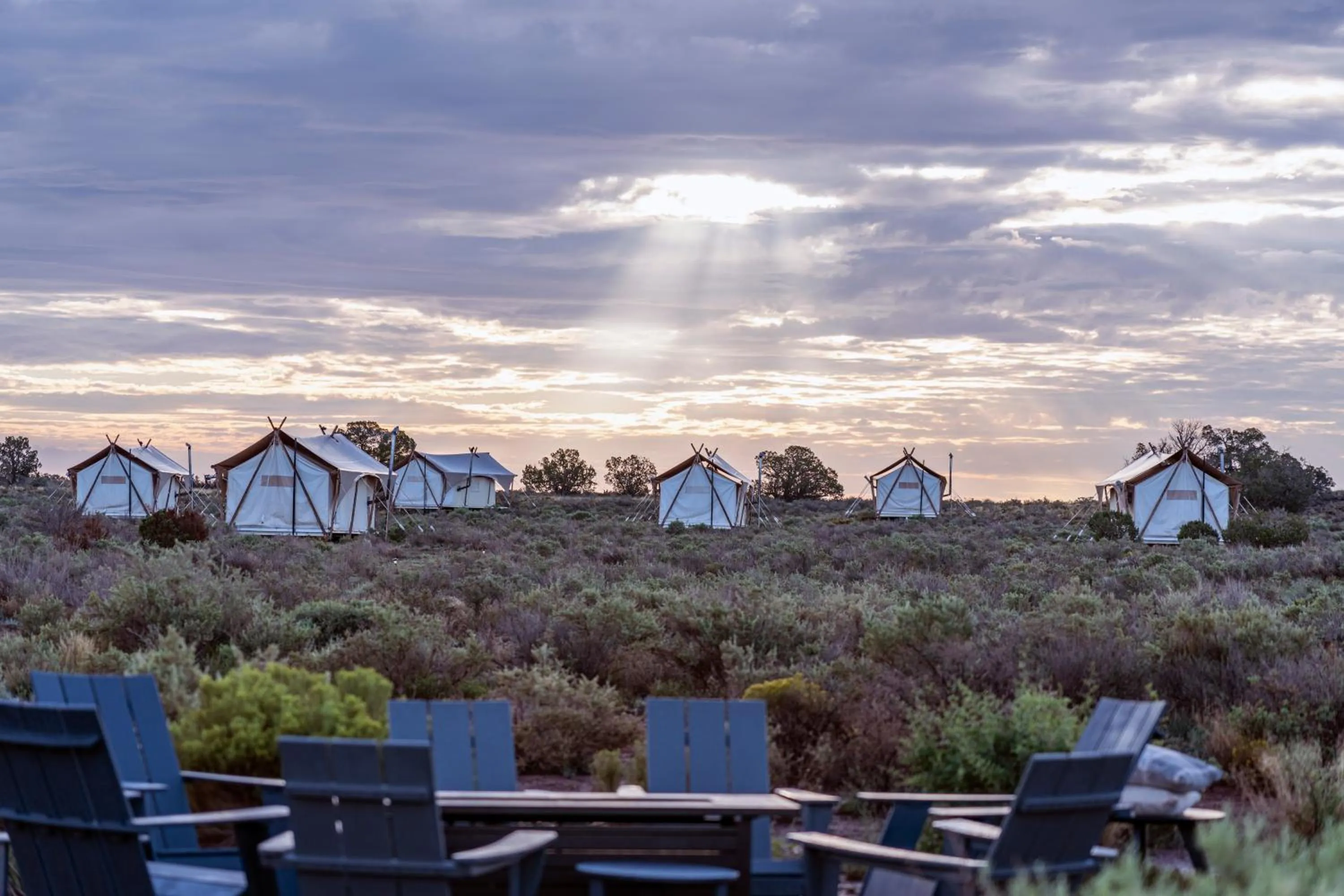 View (from property/room) in Under Canvas Grand Canyon