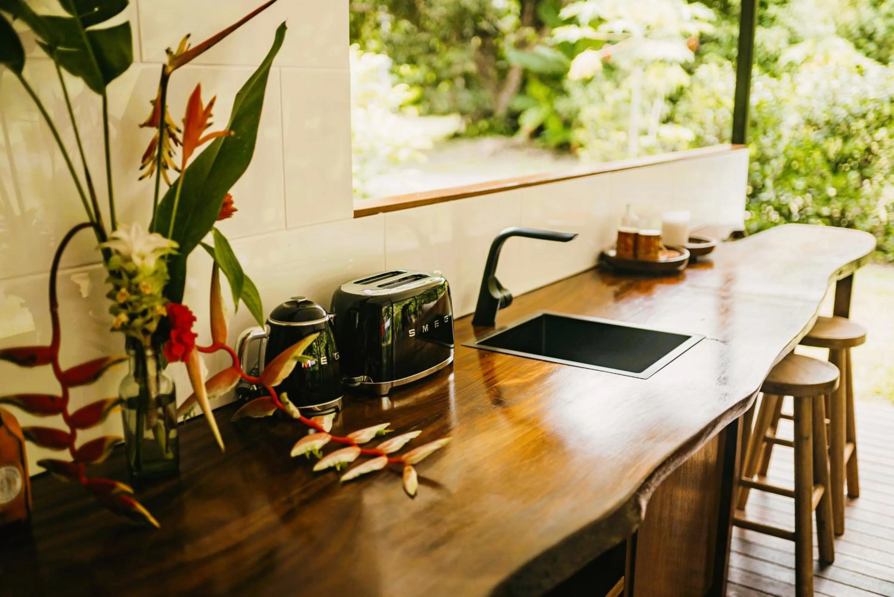 Dining area in Cape Trib Farm