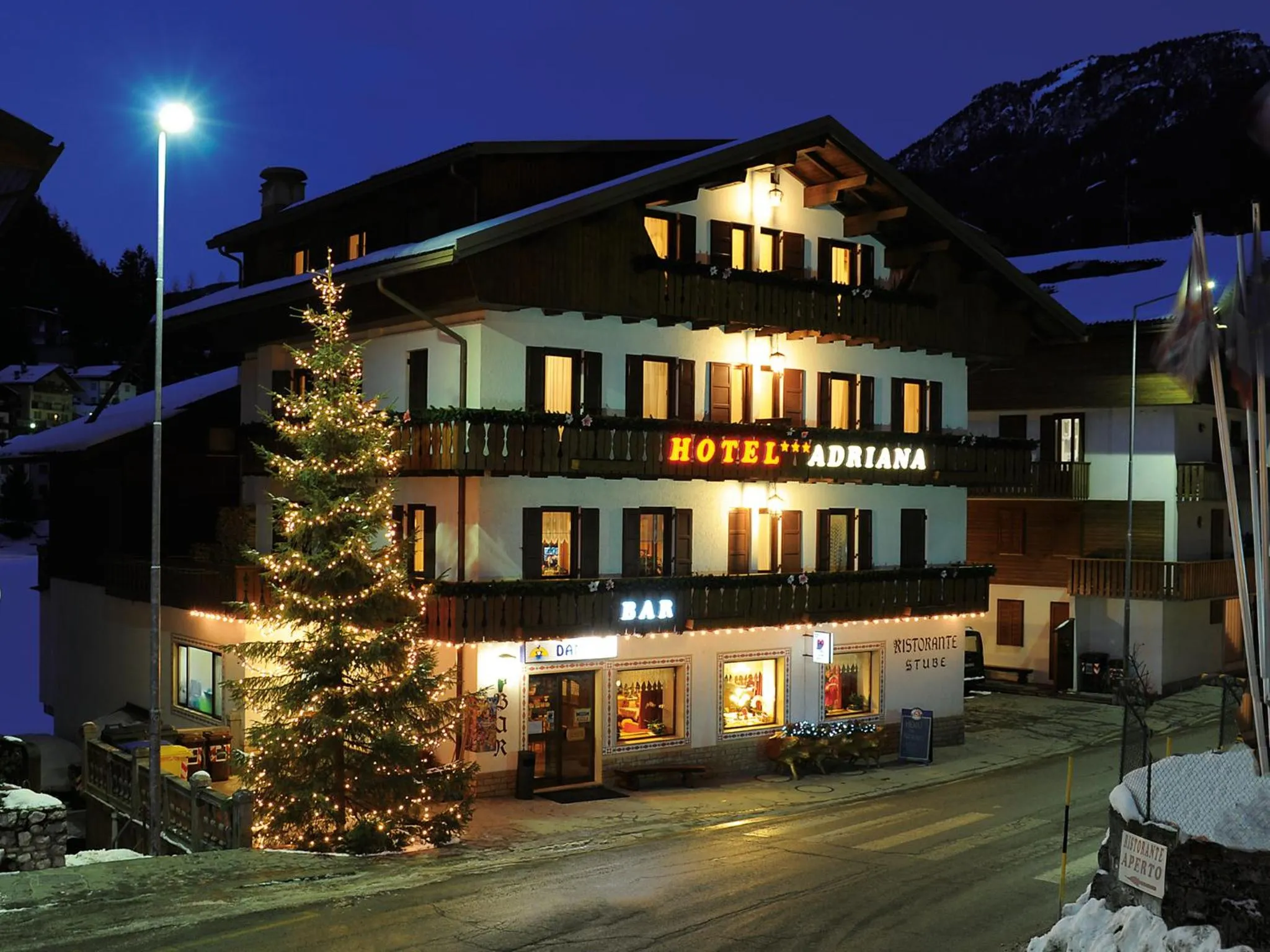 Property building in Hotel Adriana