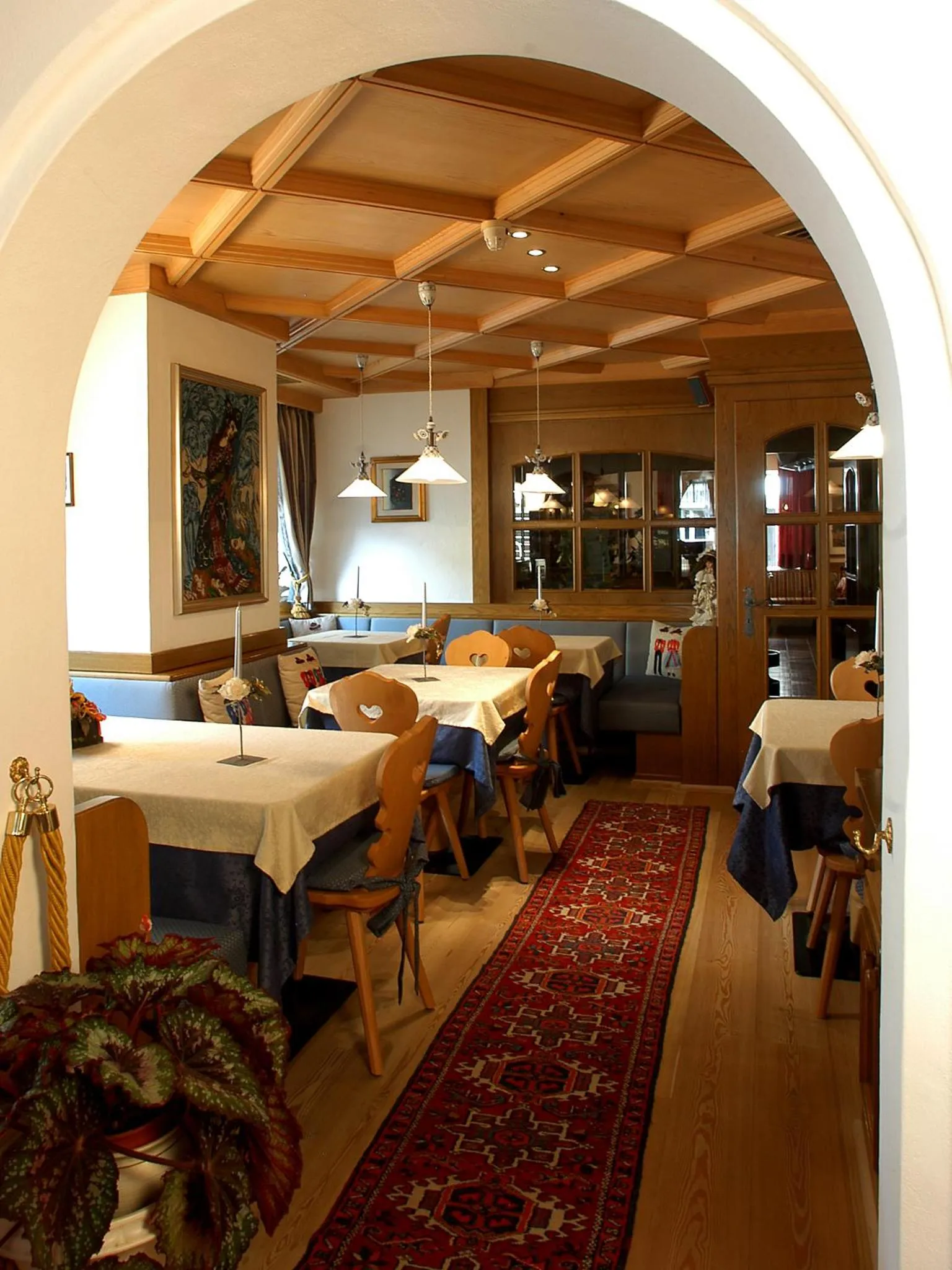 Decorative detail in Hotel Adriana