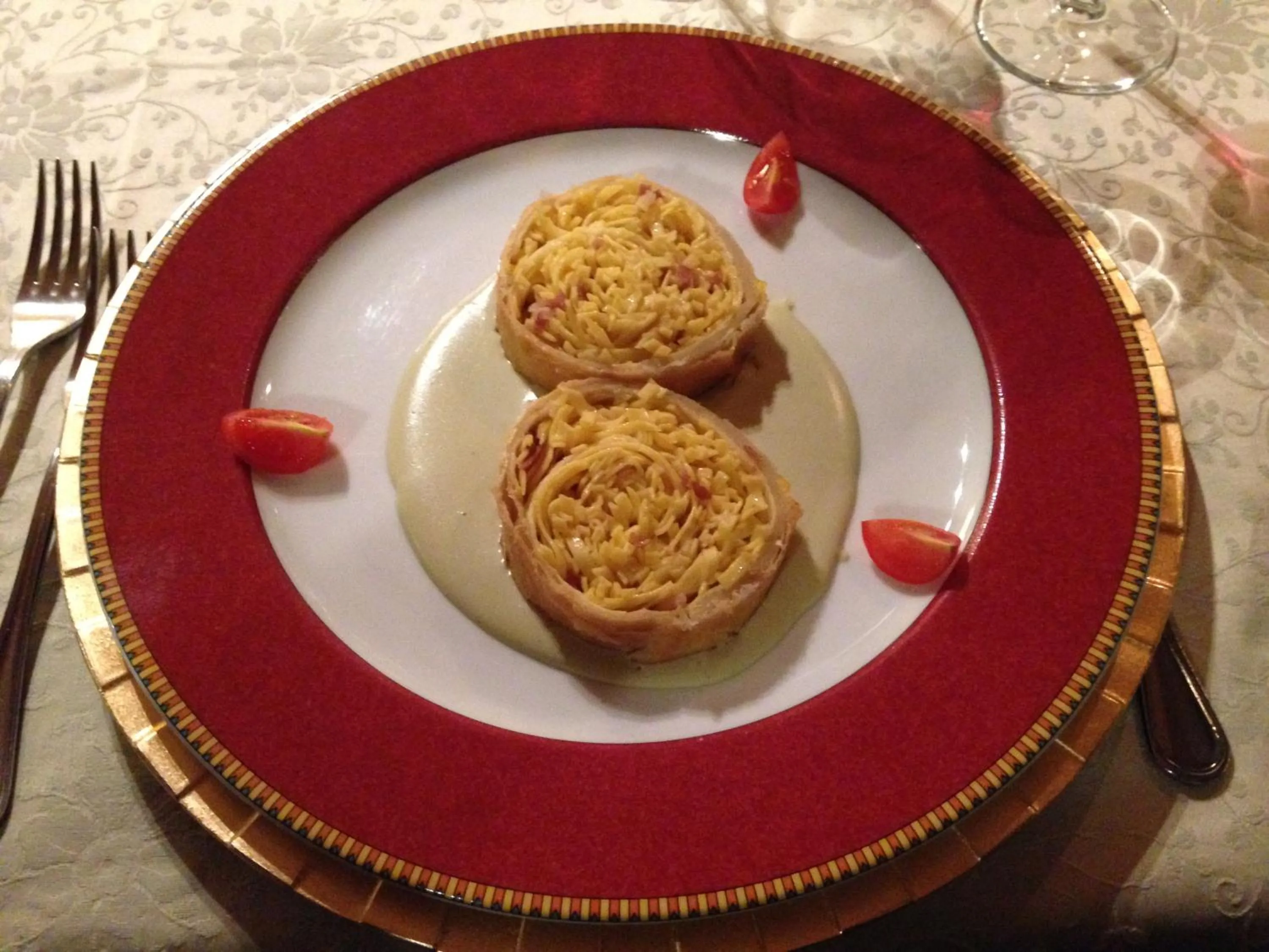 Food close-up in Hotel Adriana