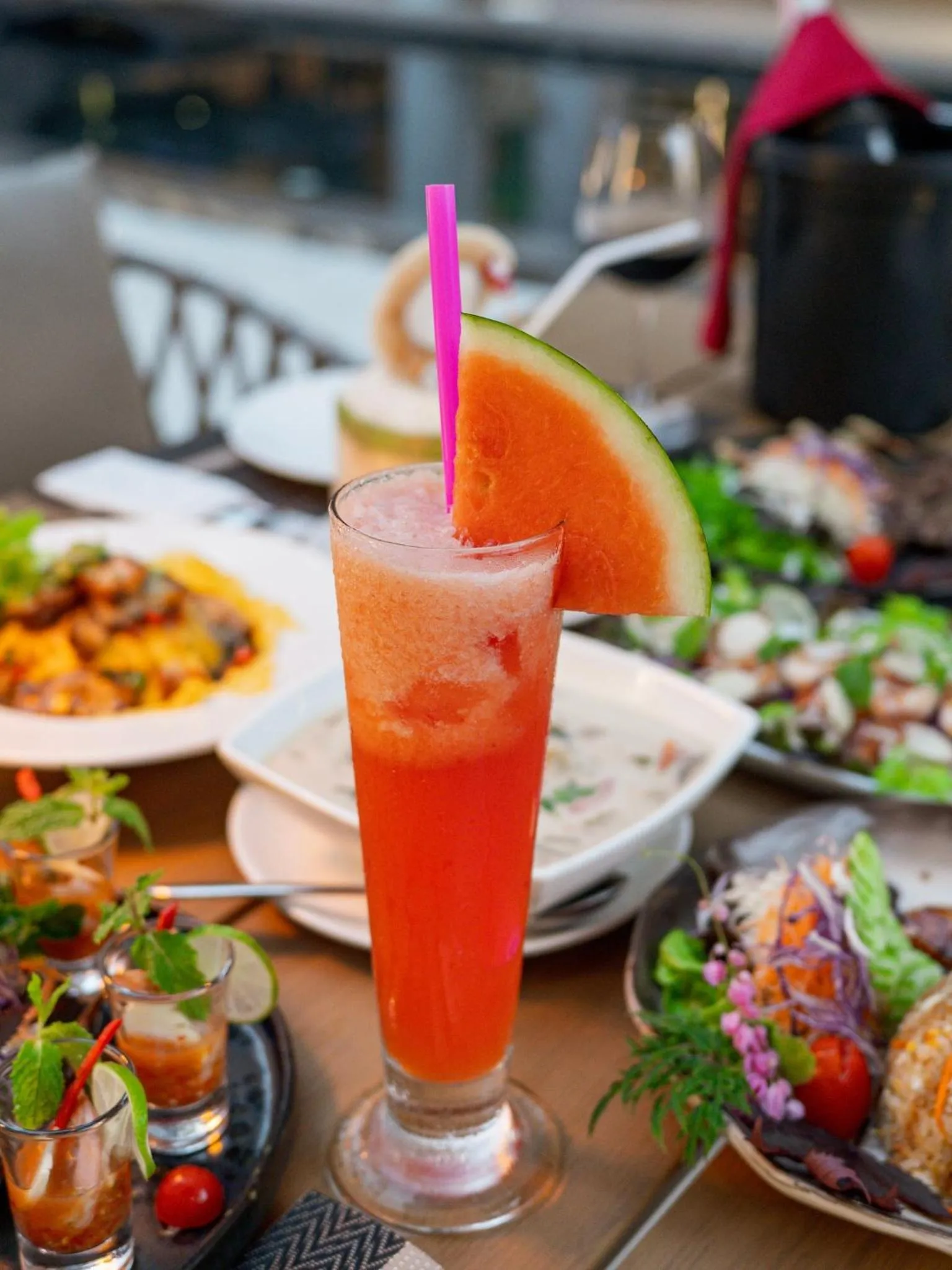 Food and drinks in The Zense Boutique Hotel