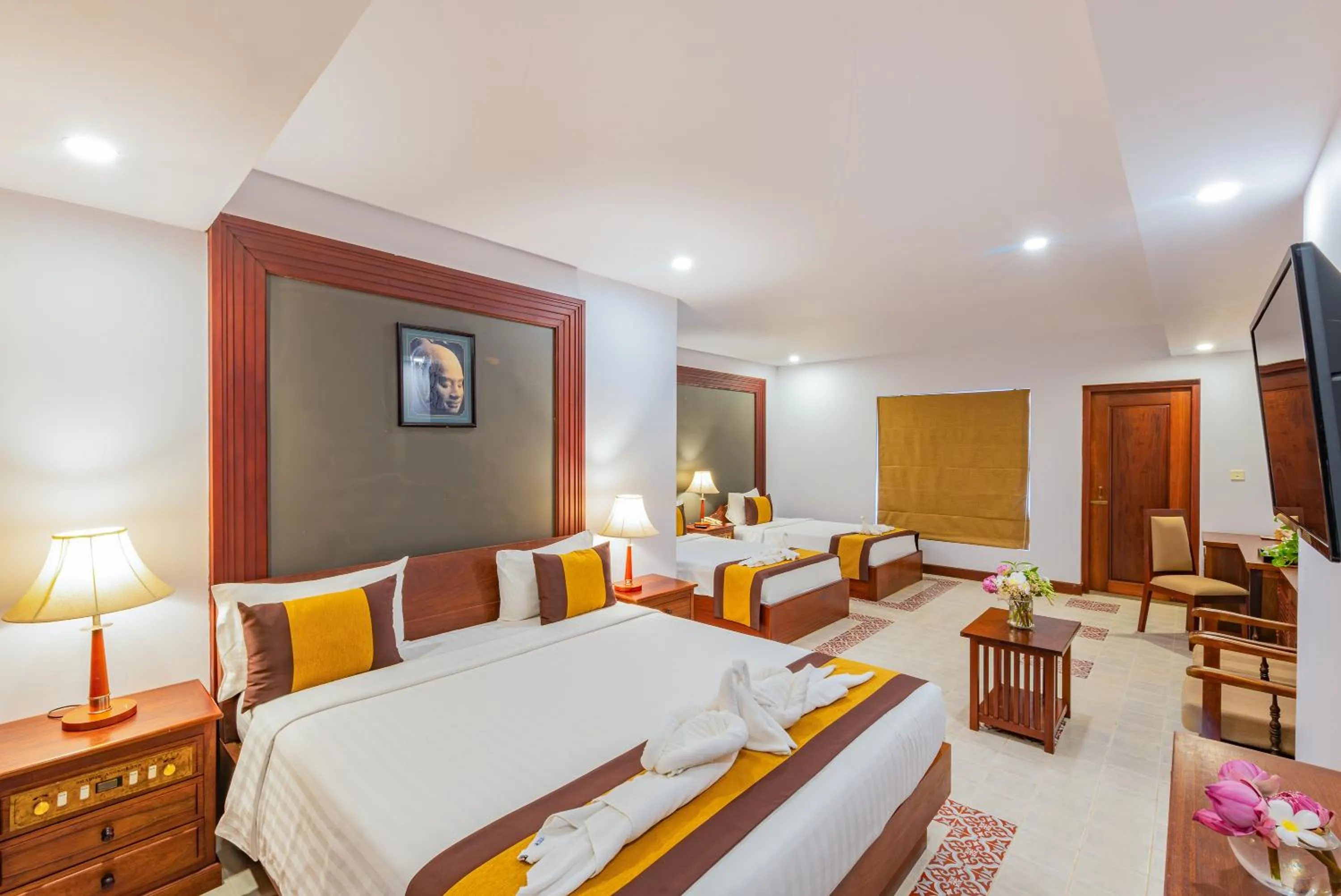 Bedroom, Bed in Shadow Angkor Residence