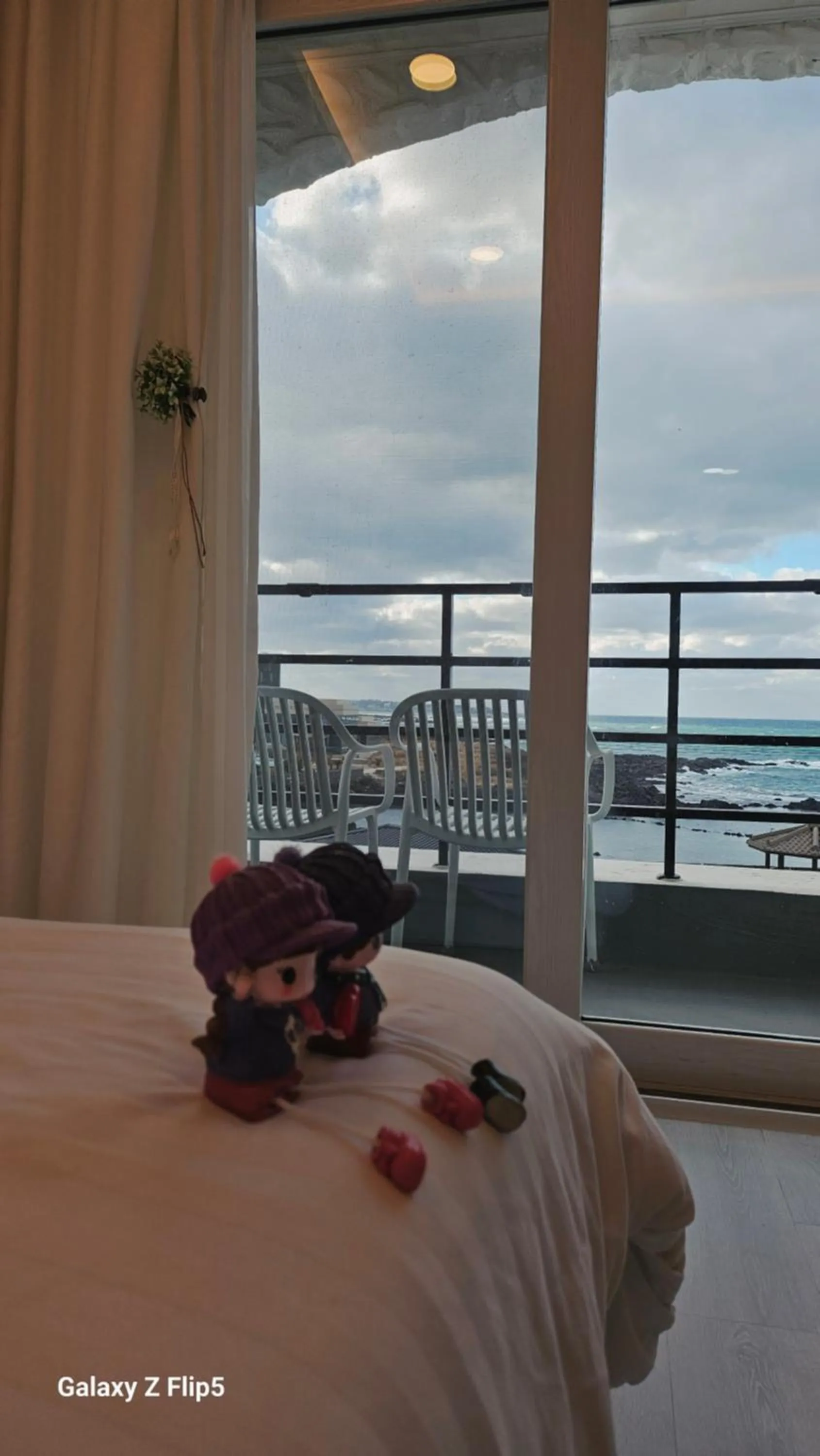 Bed in Pension Haneul Tari