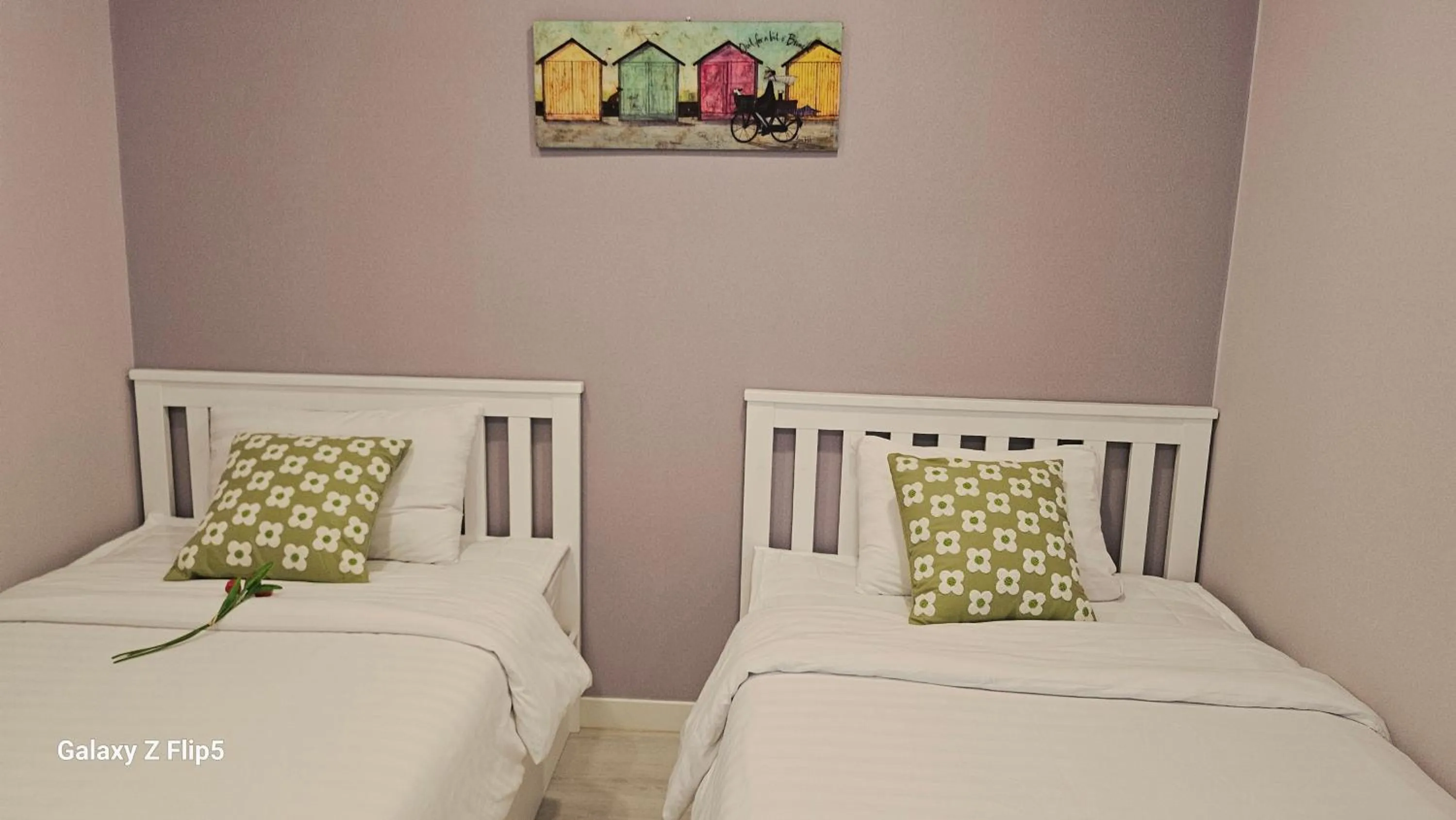 Bed in Pension Haneul Tari