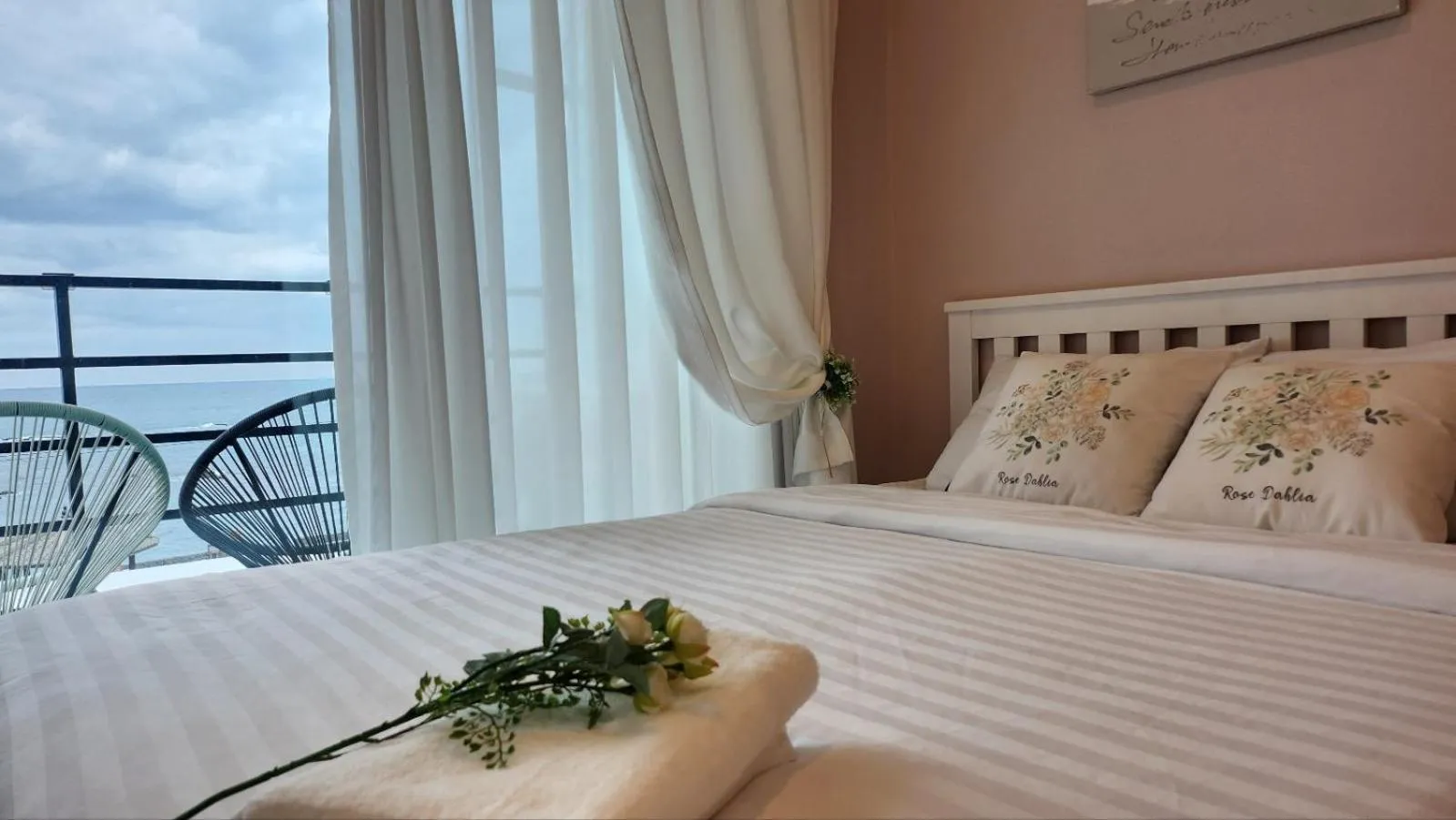 Bed in Pension Haneul Tari