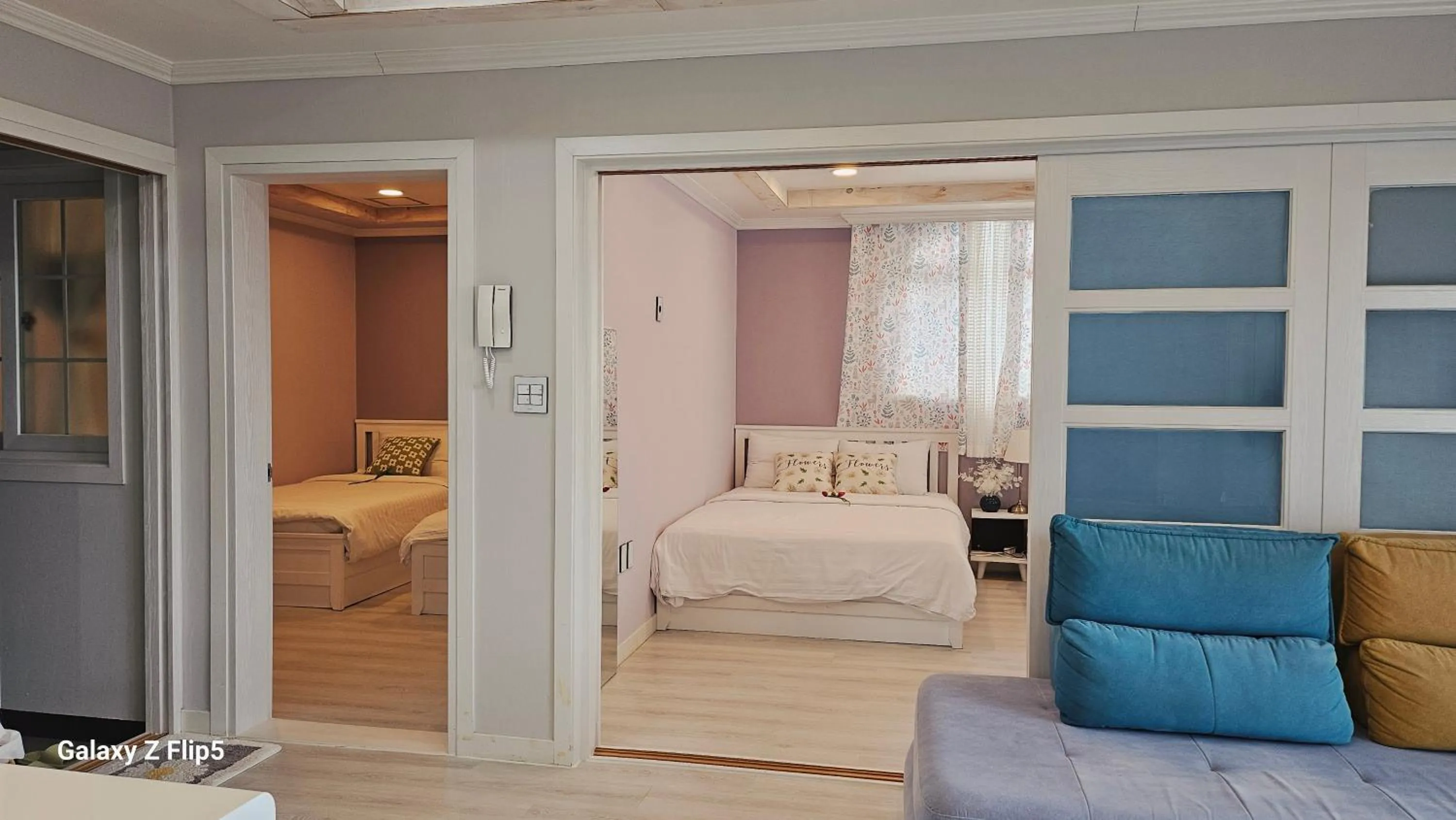 Bed in Pension Haneul Tari