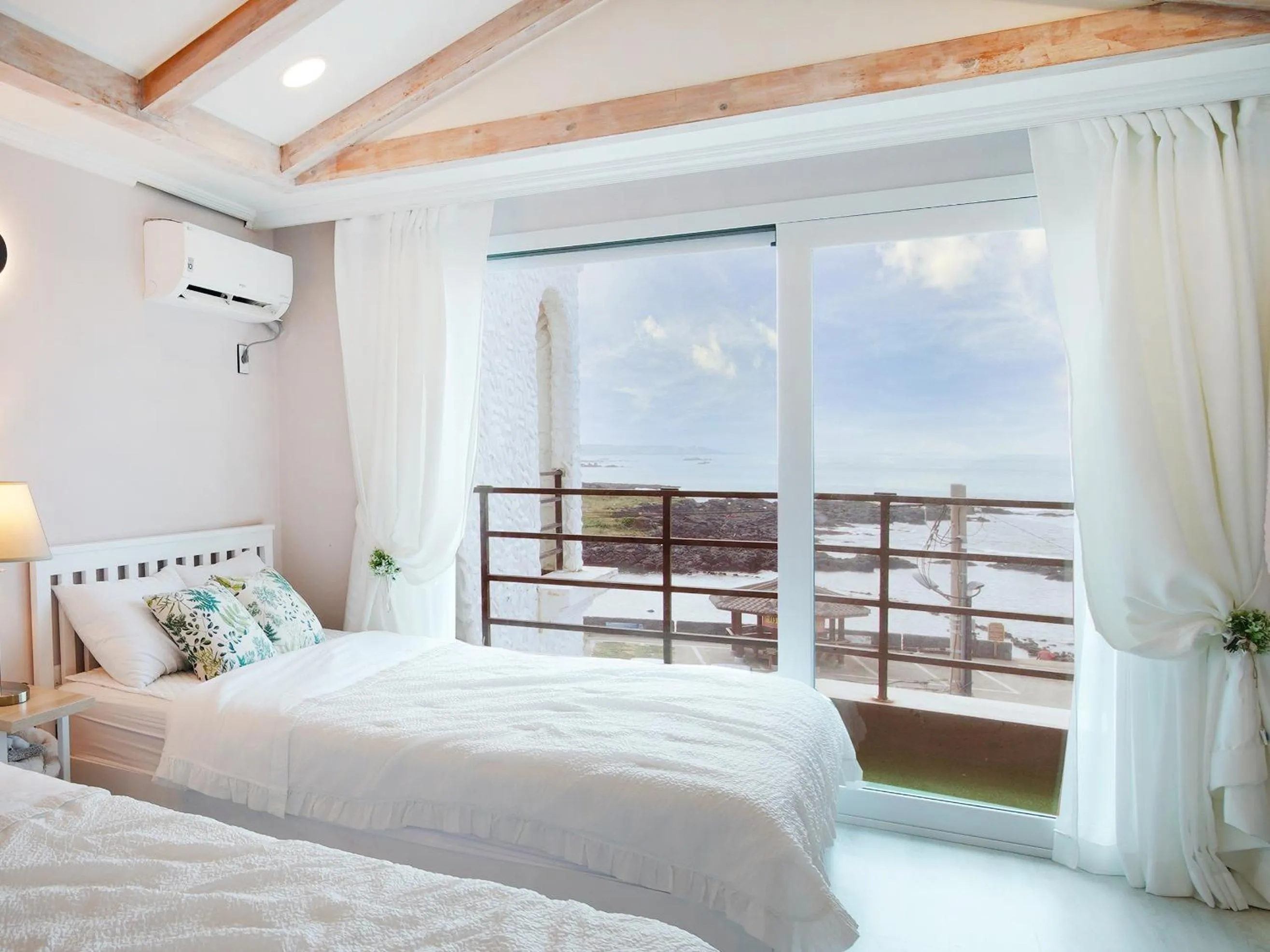 Bed in Pension Haneul Tari