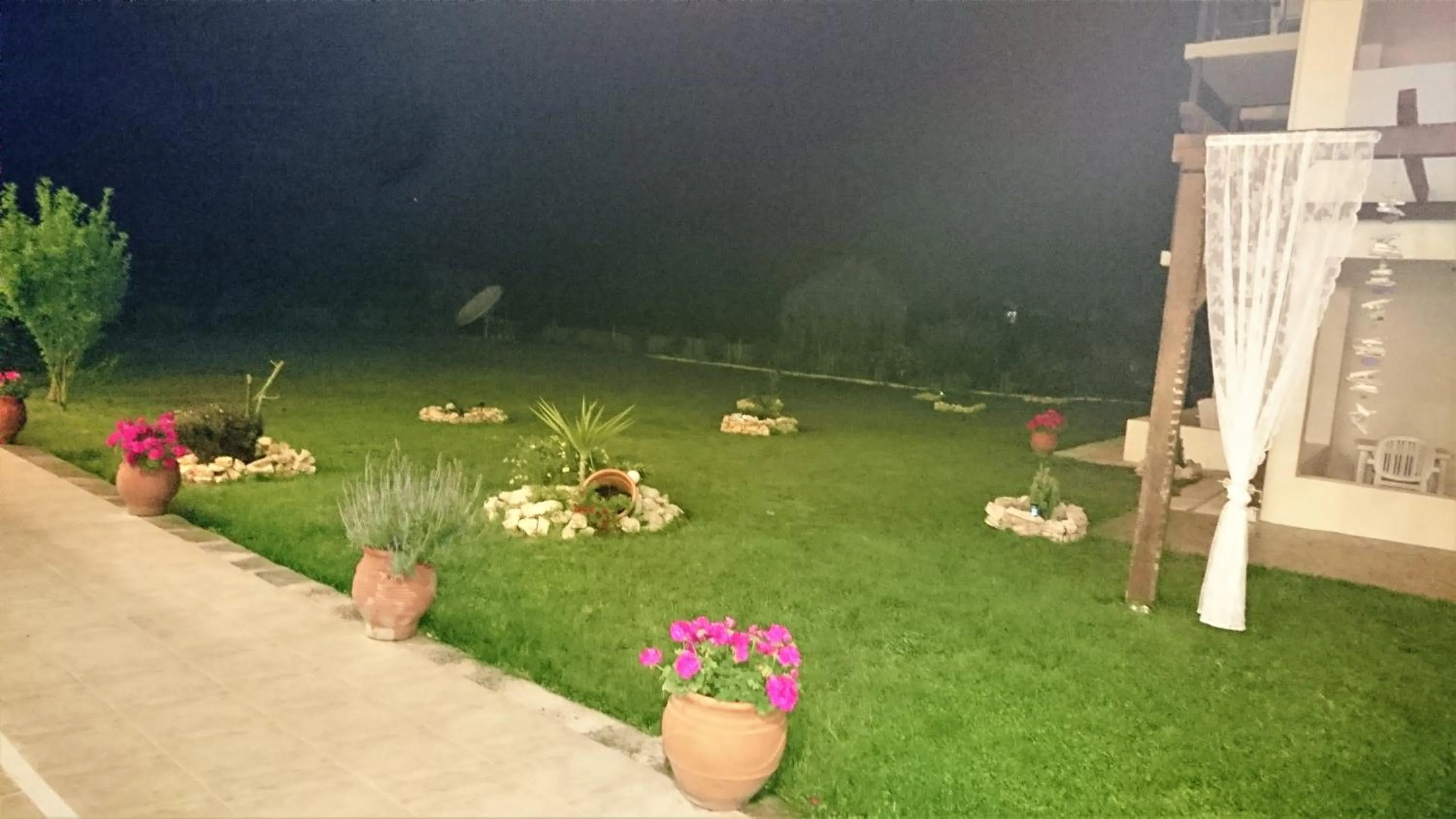 Garden view in Christakis