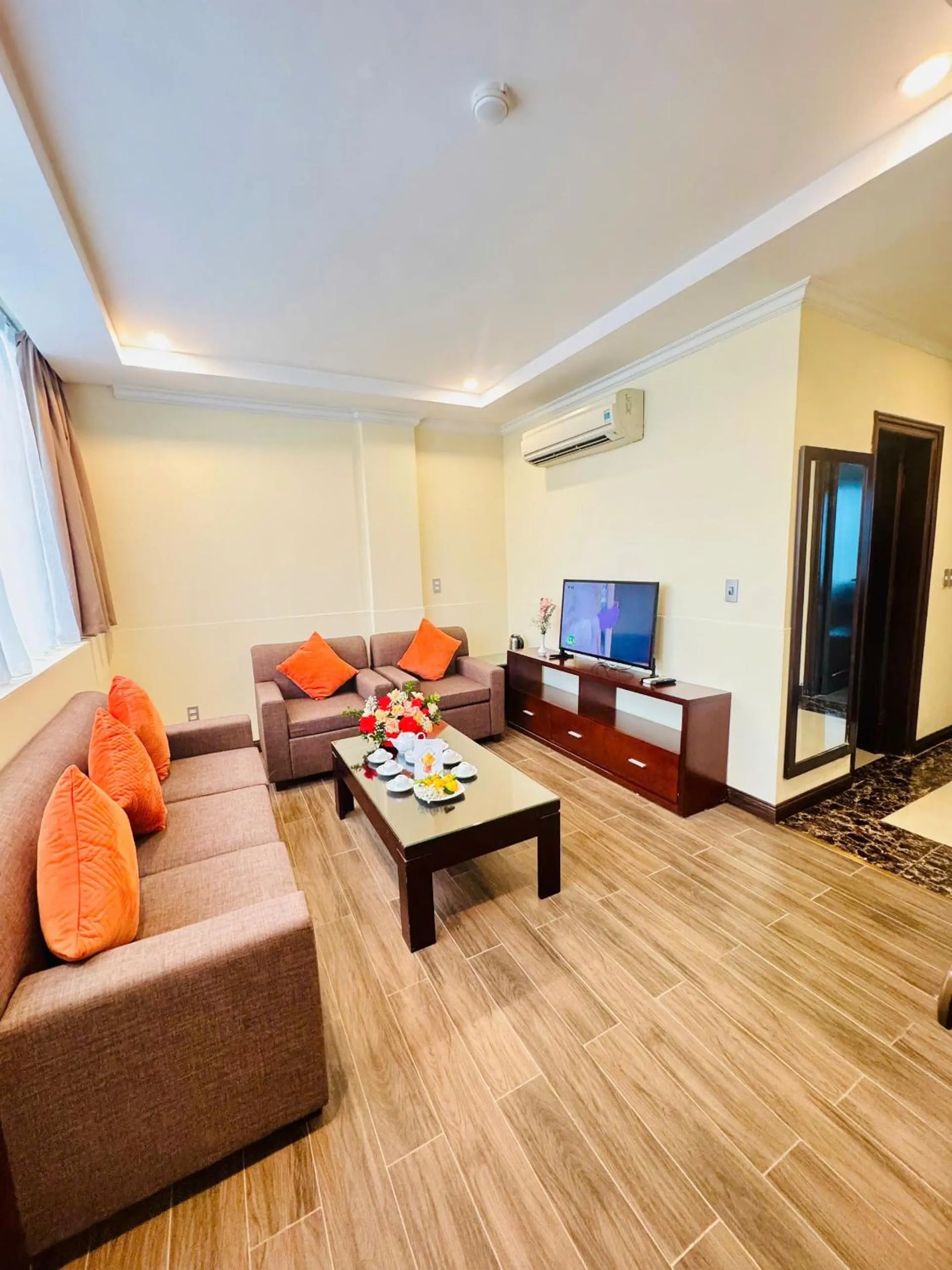 Living room in Muong Thanh Vinh Hotel