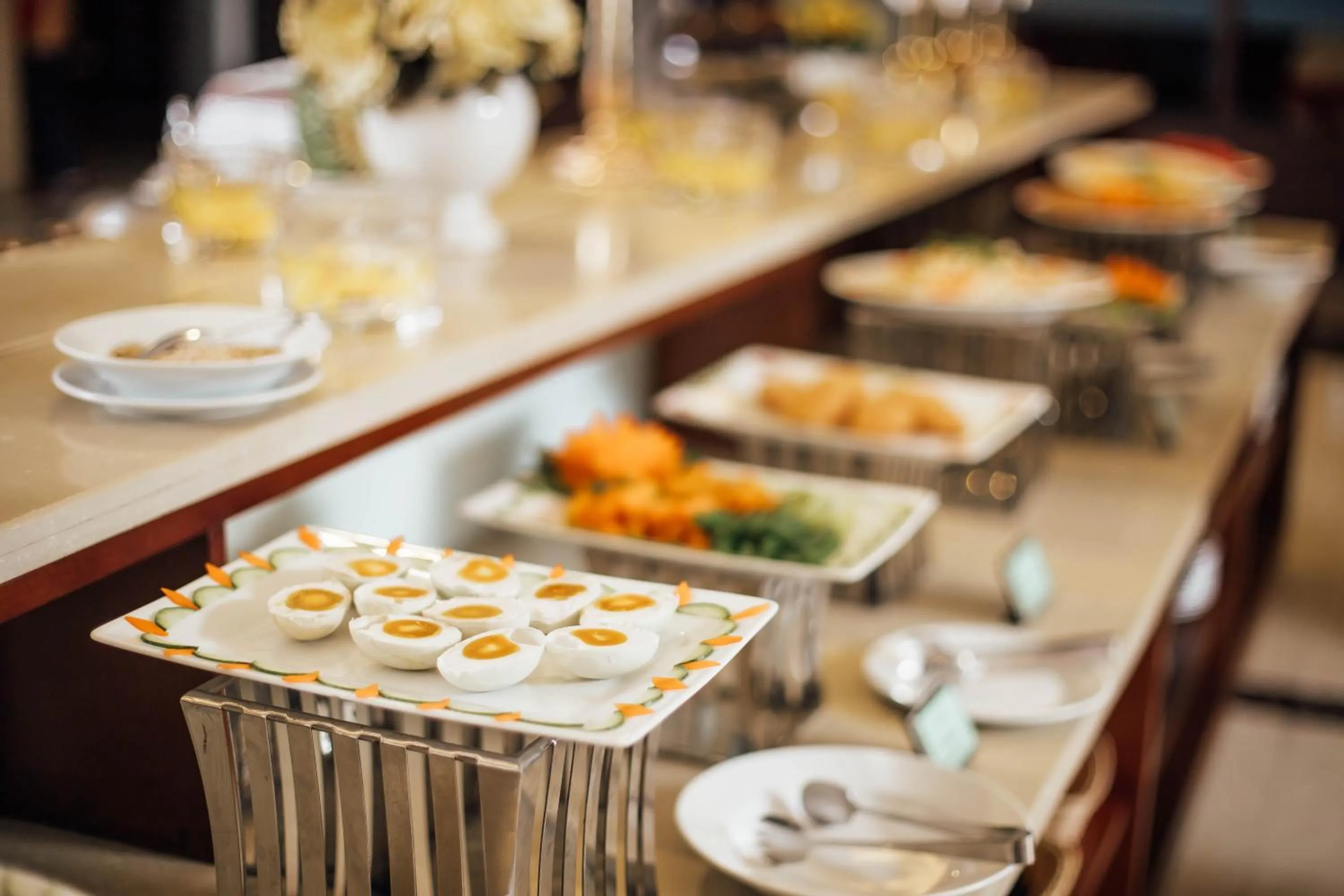 Breakfast in Muong Thanh Vinh Hotel