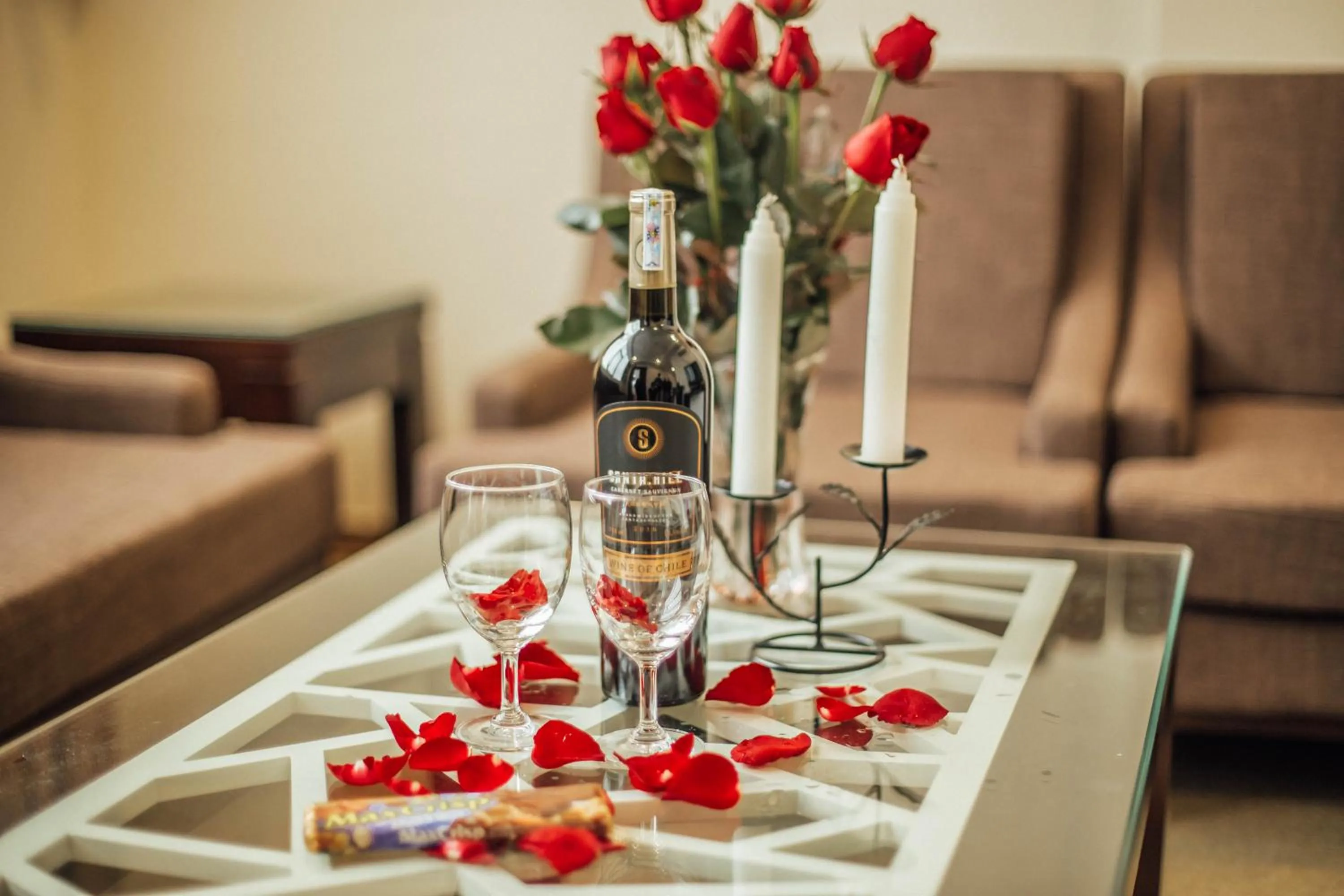 Food and drinks in Muong Thanh Vinh Hotel