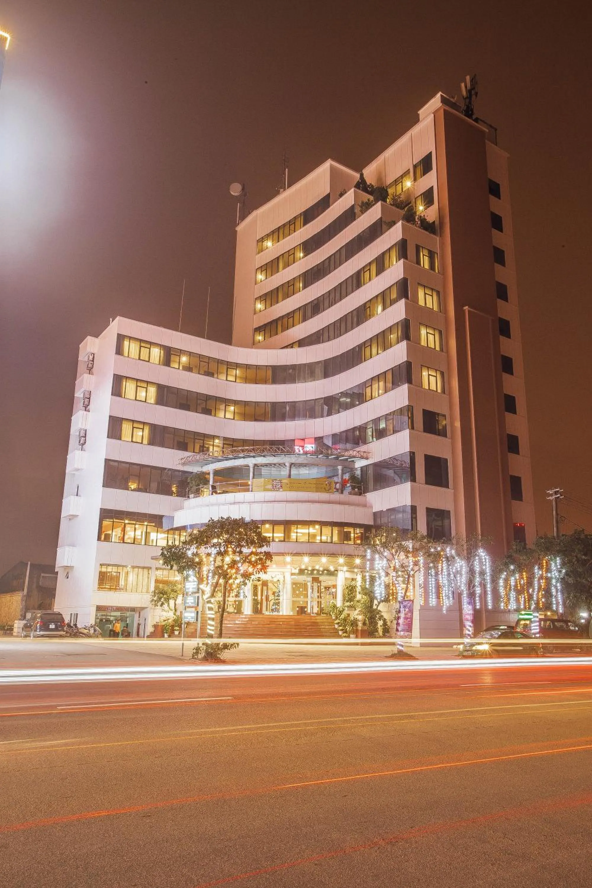 Property building in Muong Thanh Vinh Hotel
