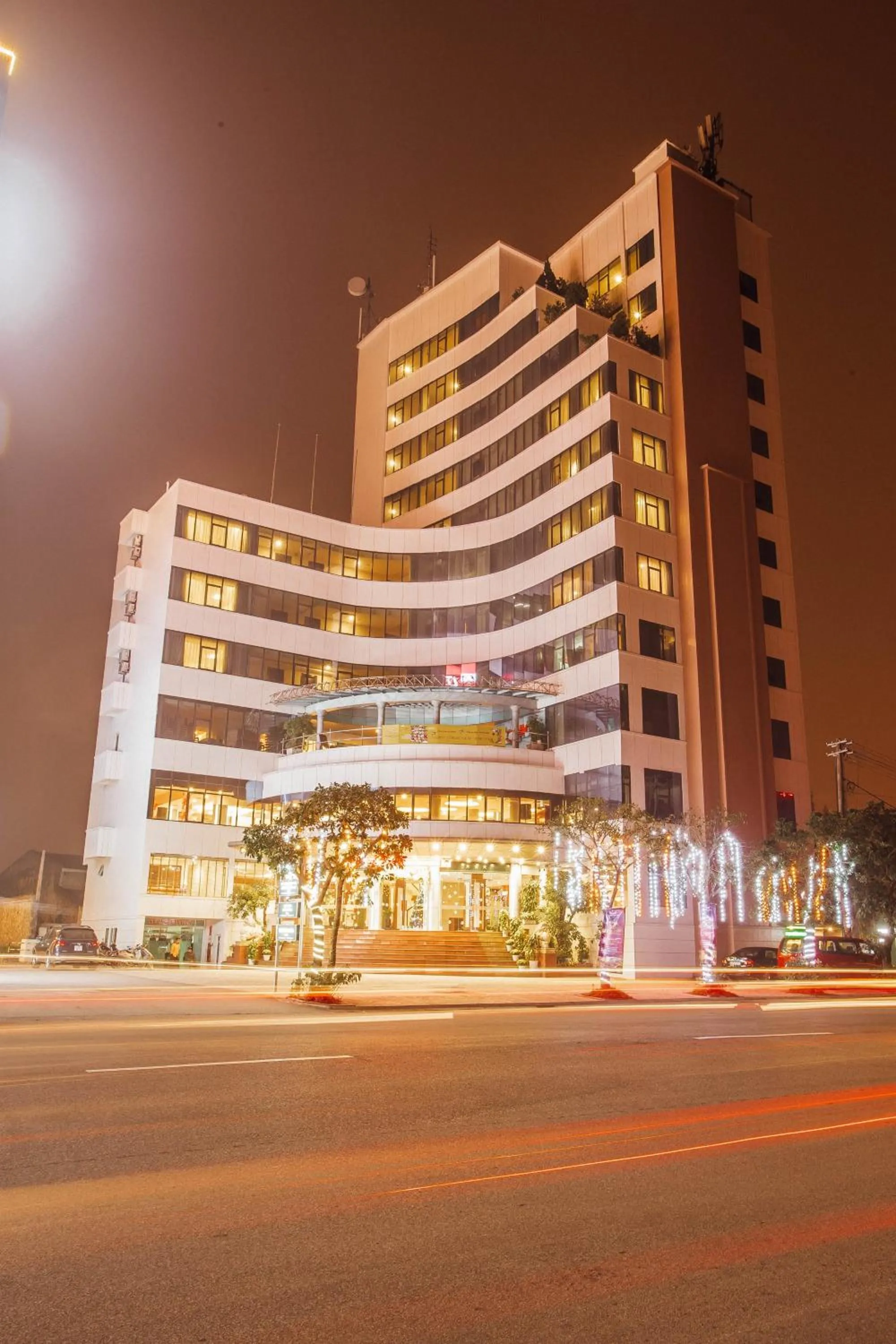 Property building in Muong Thanh Vinh Hotel