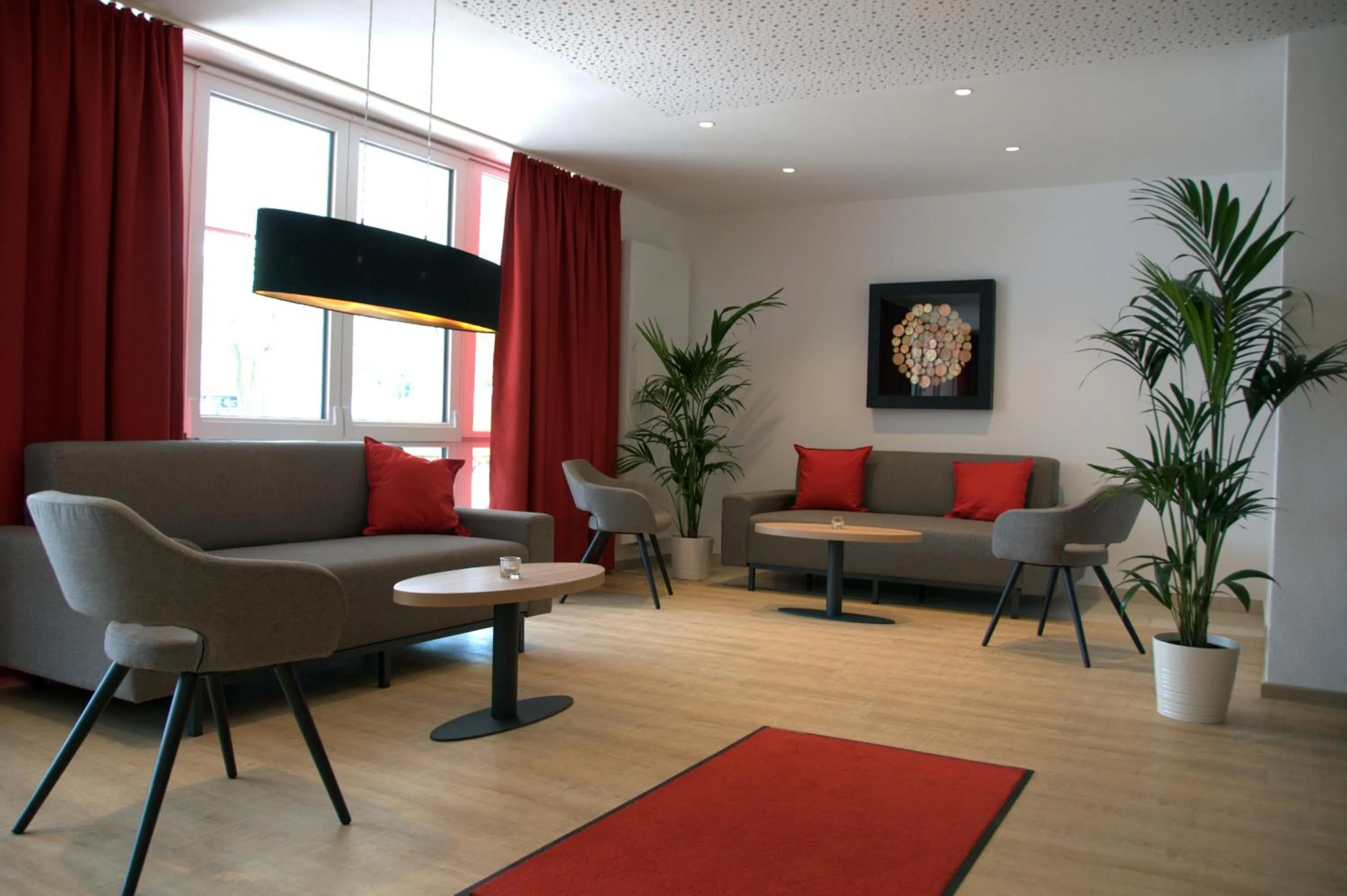 Lounge or bar in Hotel Asgard