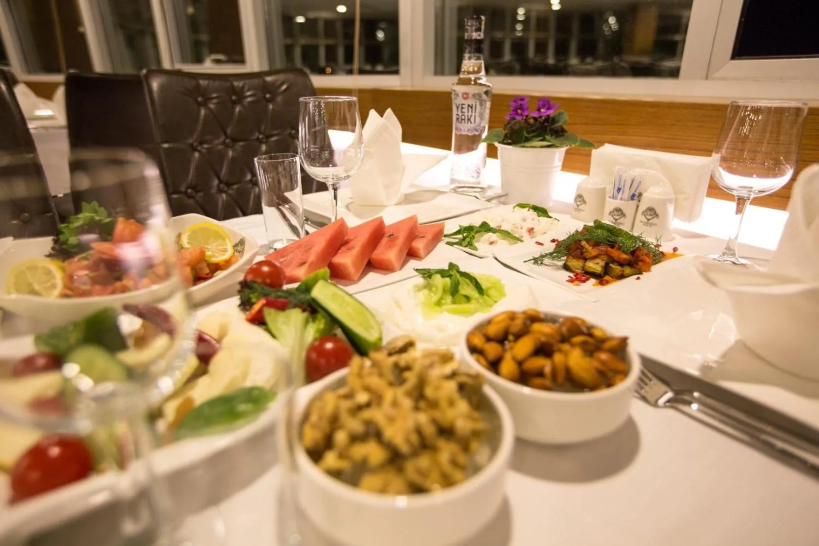 Food and drinks in Yilmazoglu Park Hotel