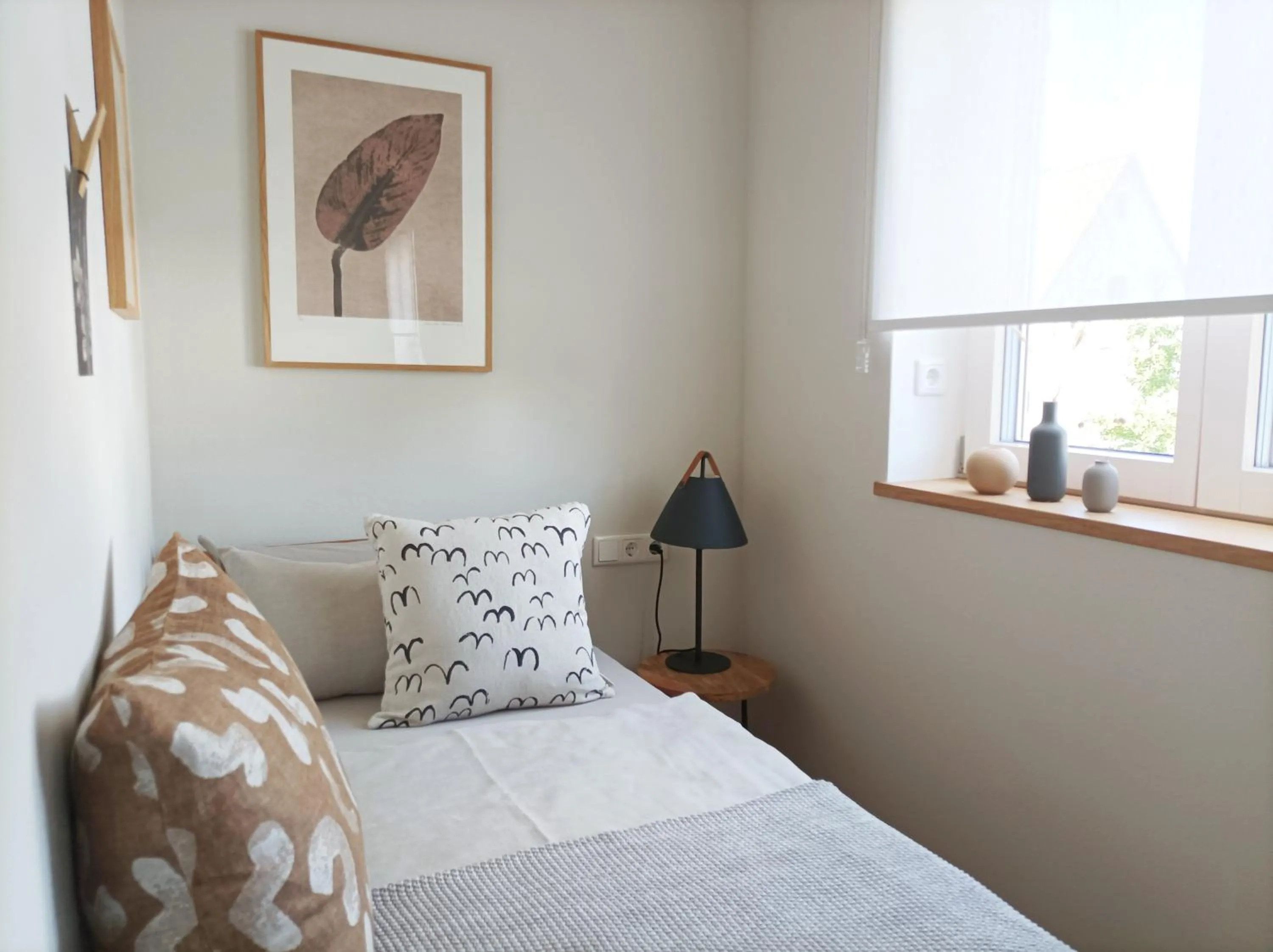 Bed in Das Kornburg-Quartier