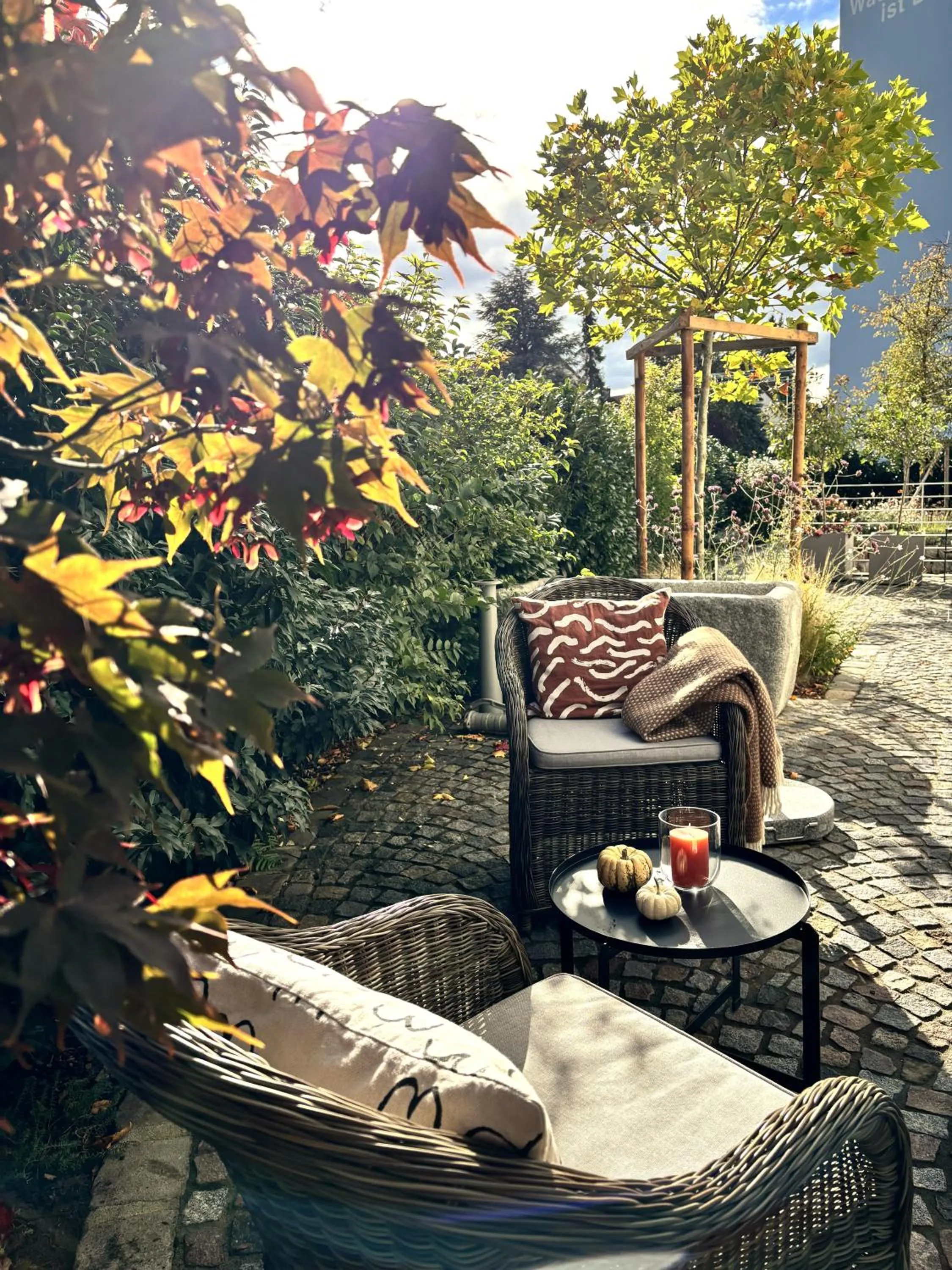 Garden in Das Kornburg-Quartier