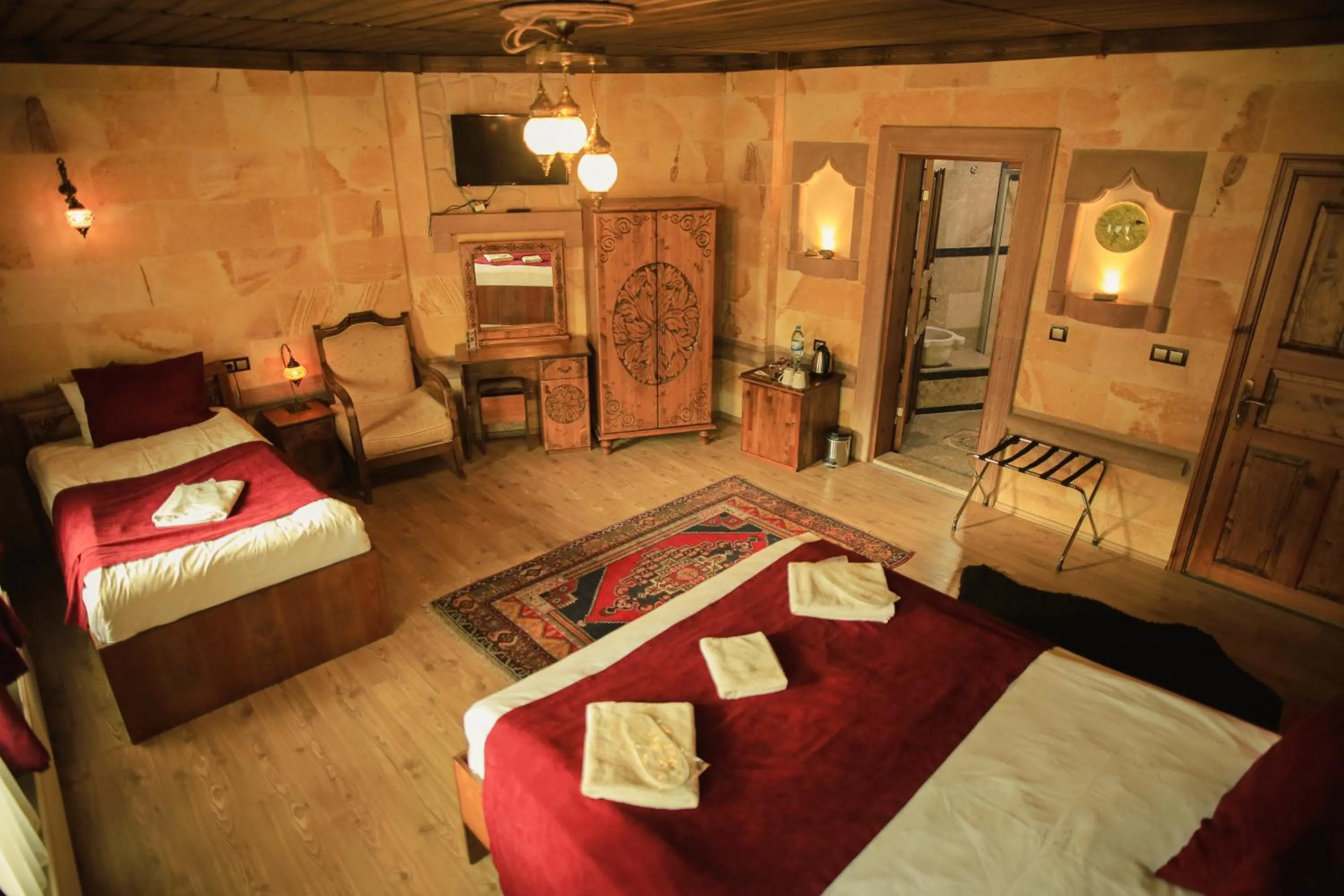 Bed in Peace Stone House