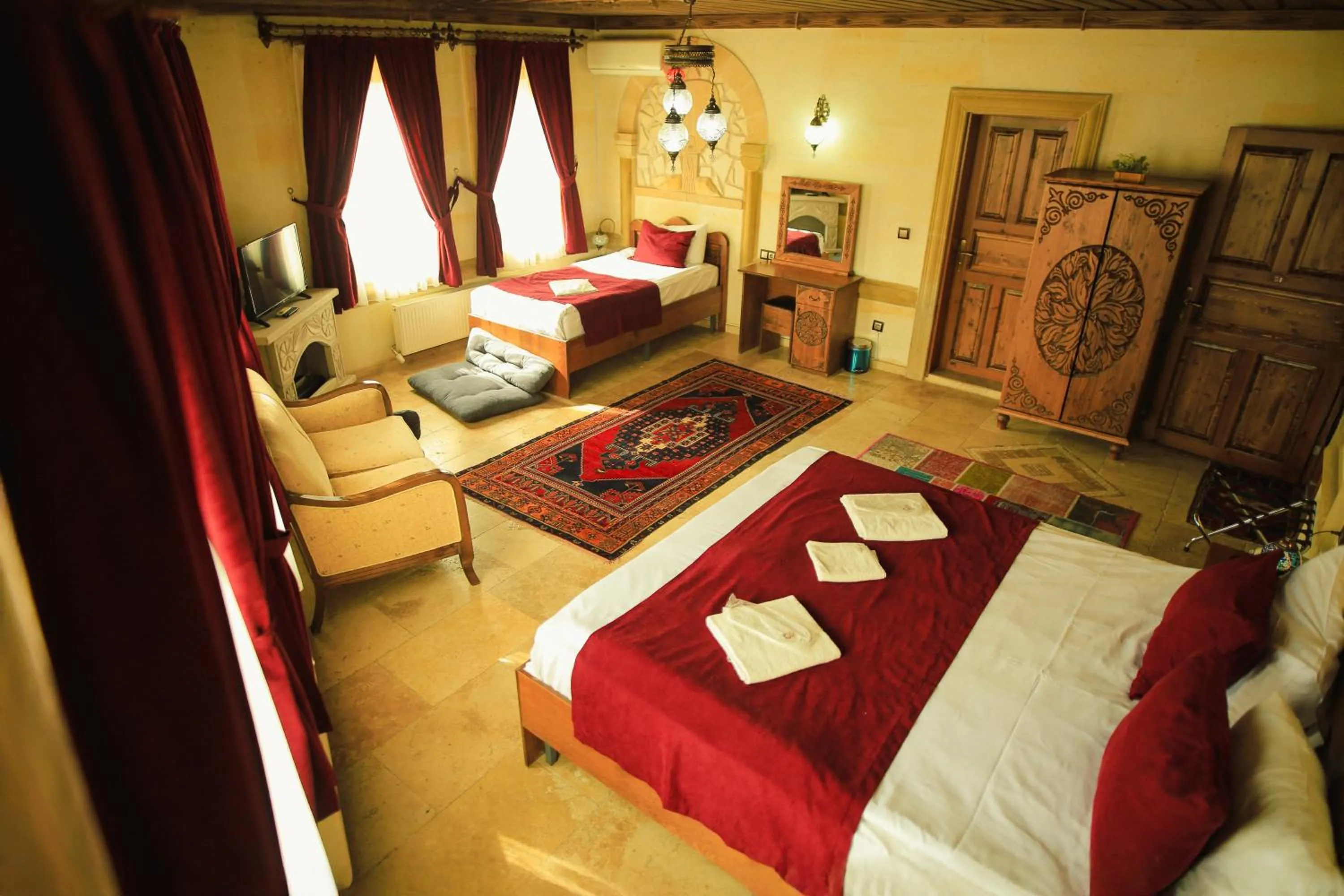 Bed in Peace Stone House