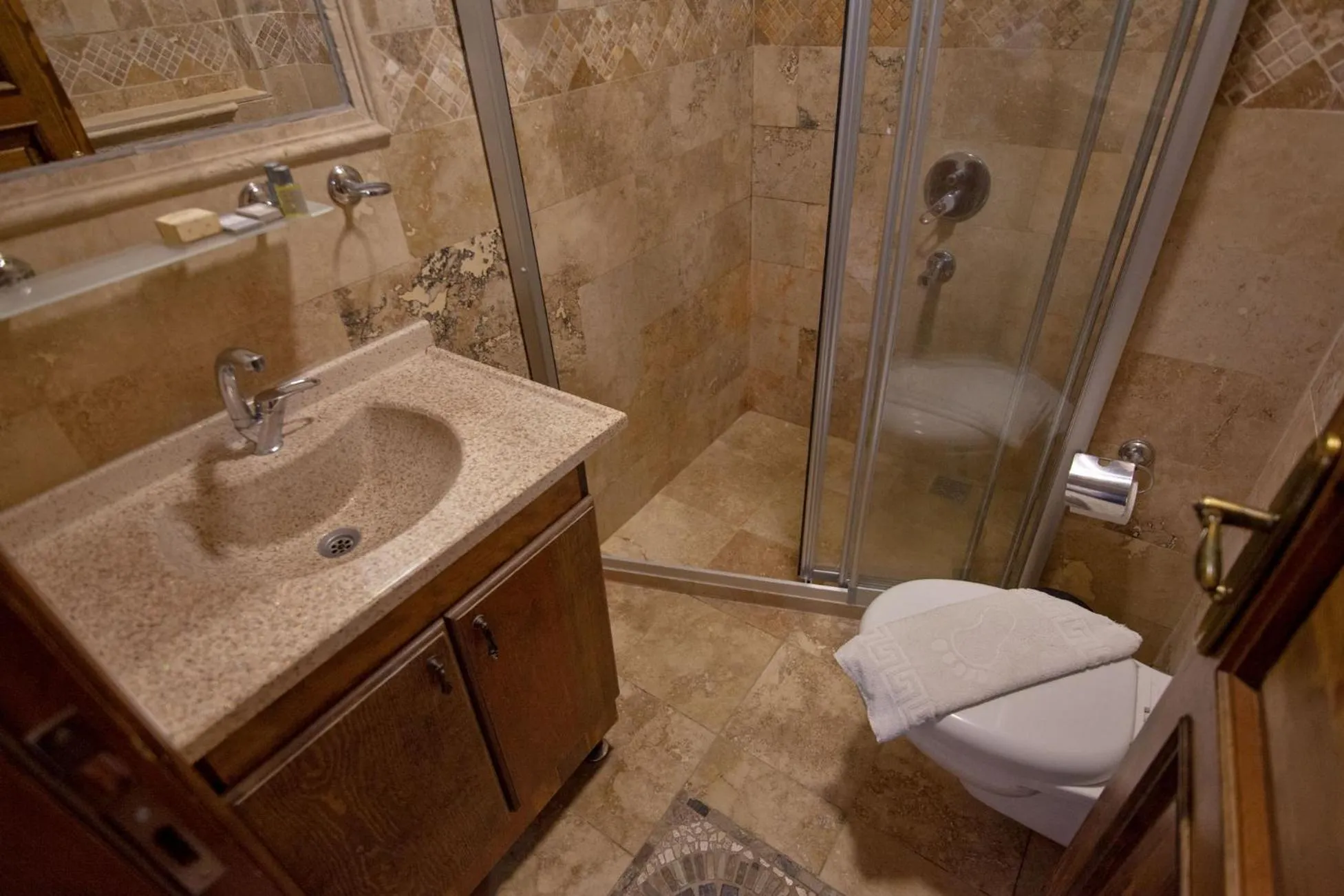 Toilet in Peace Stone House