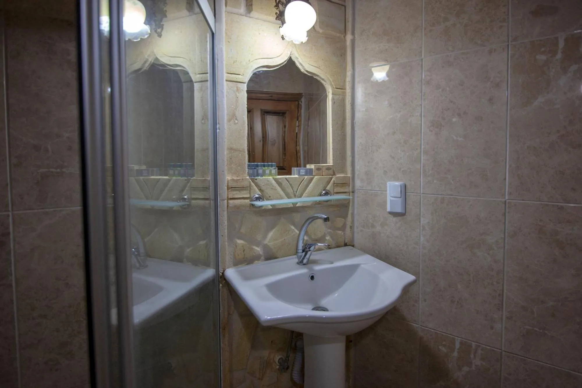 Shower in Peace Stone House