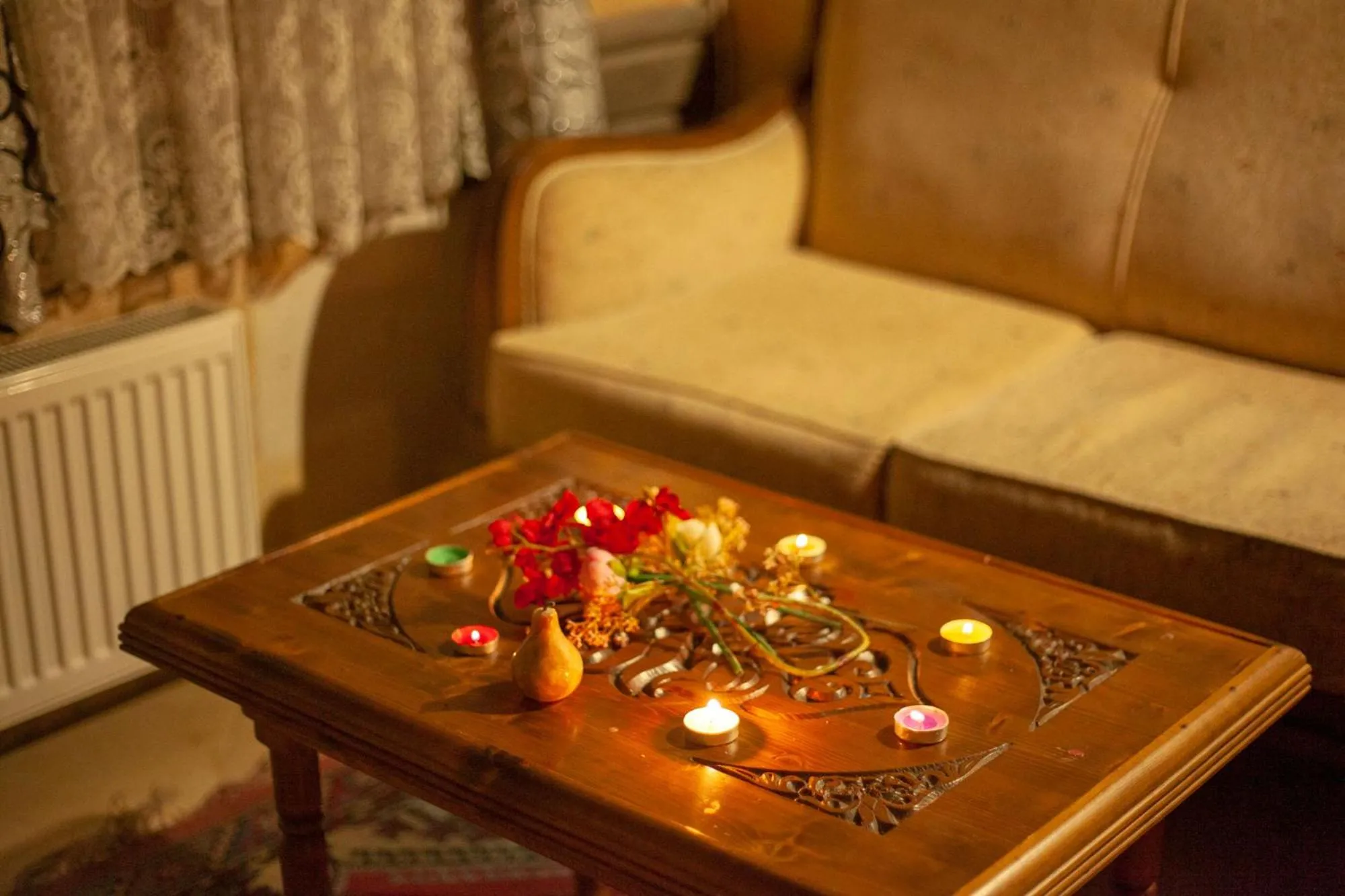 Living room in Peace Stone House