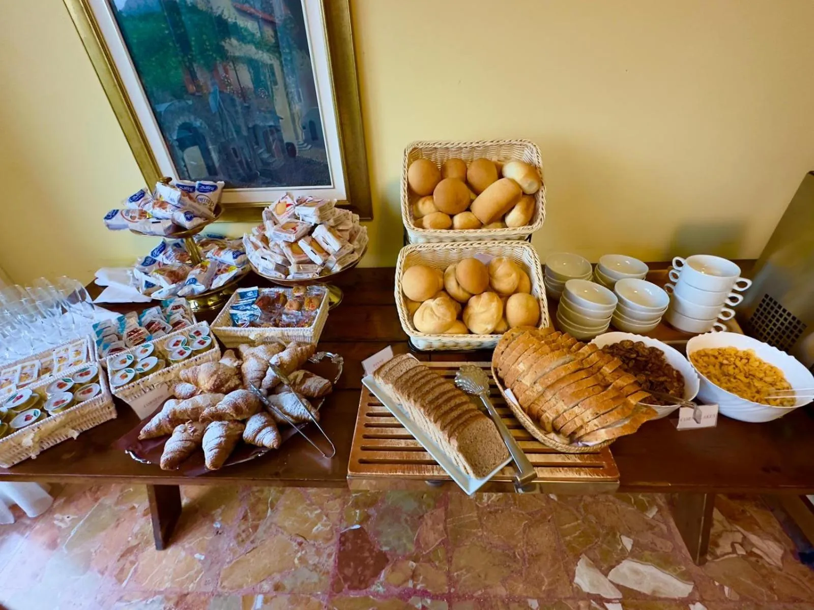 Breakfast in Hotel Casa Piantoni